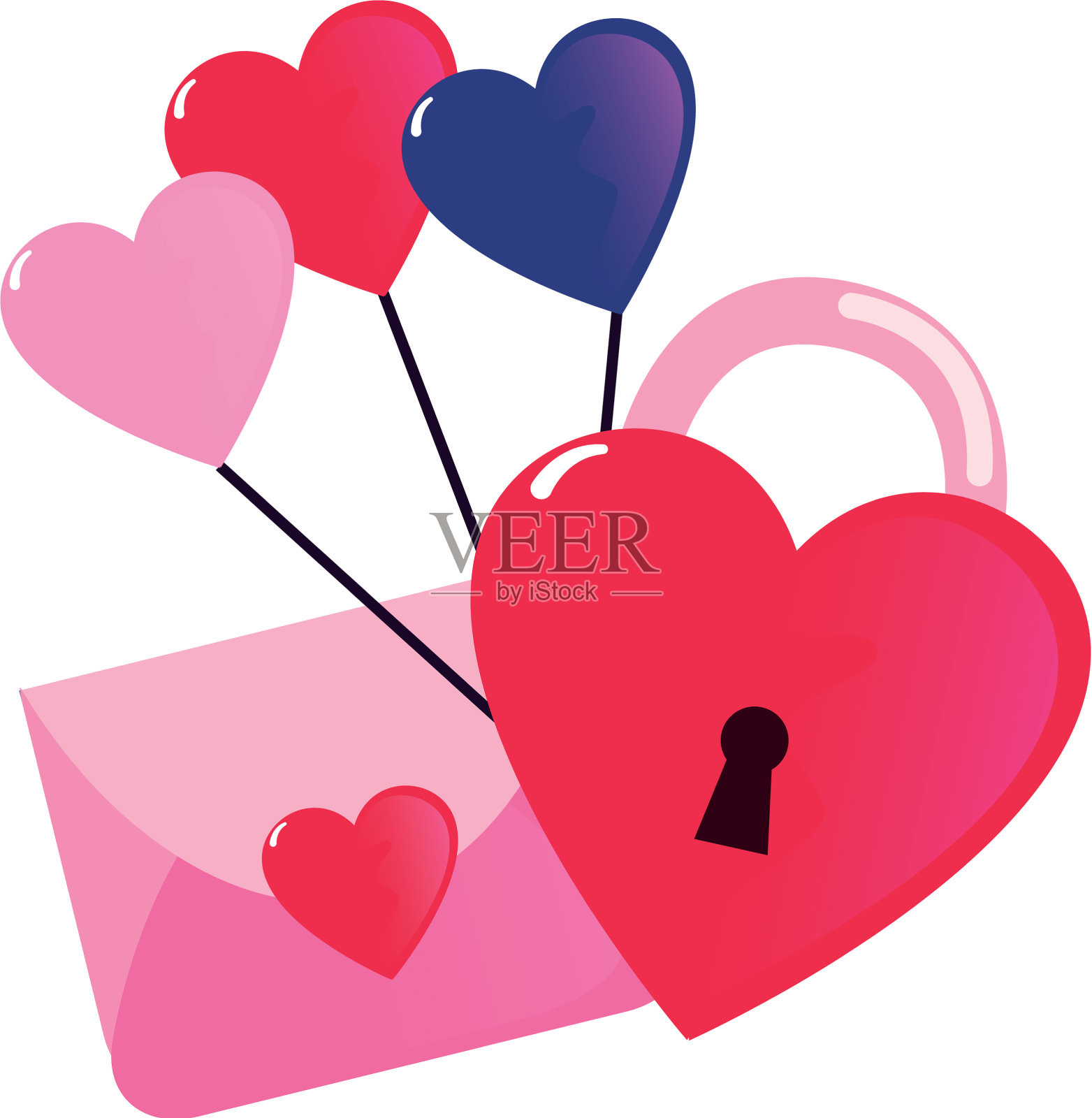 情人节快乐设计元素图片