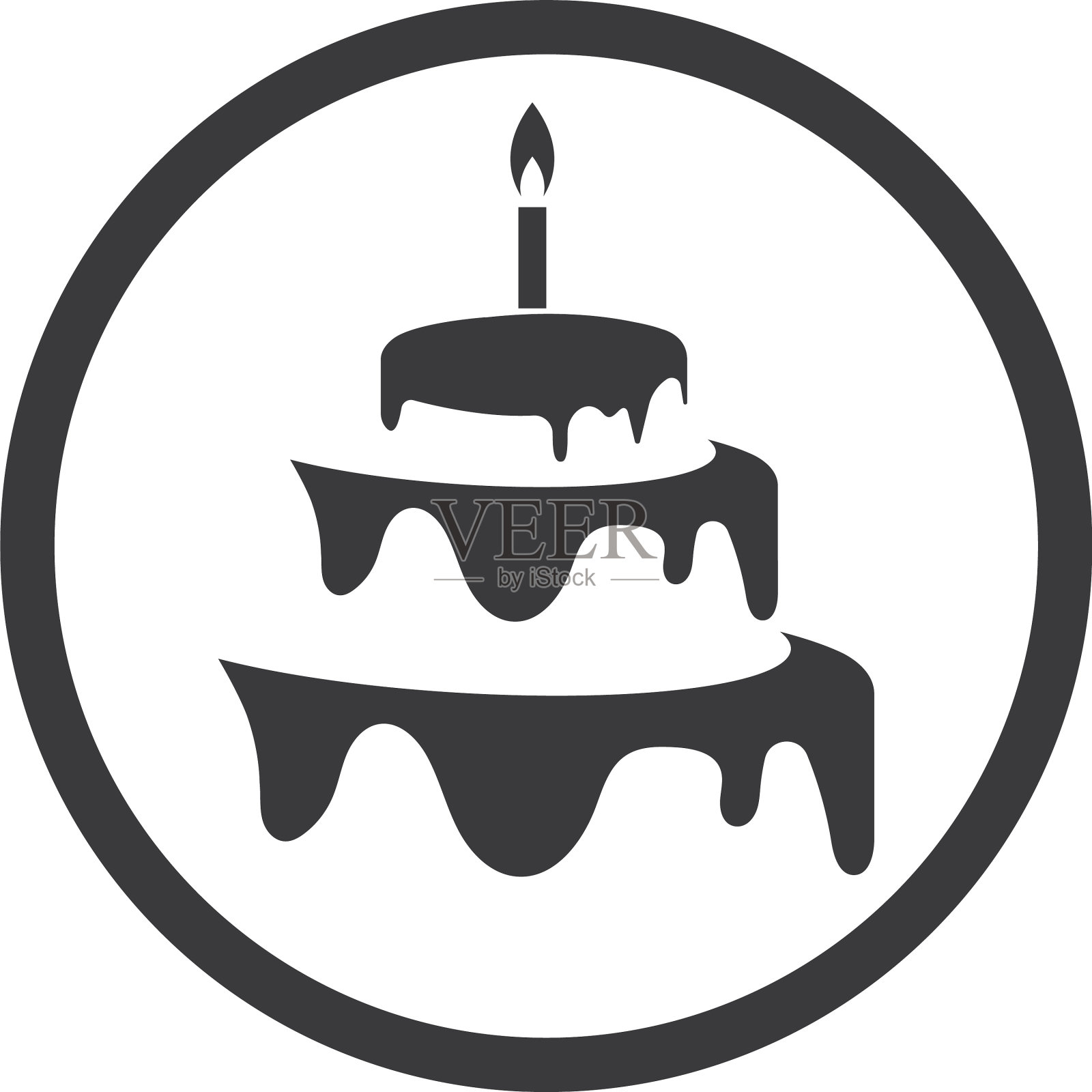 蛋糕标志预展设计元素图片