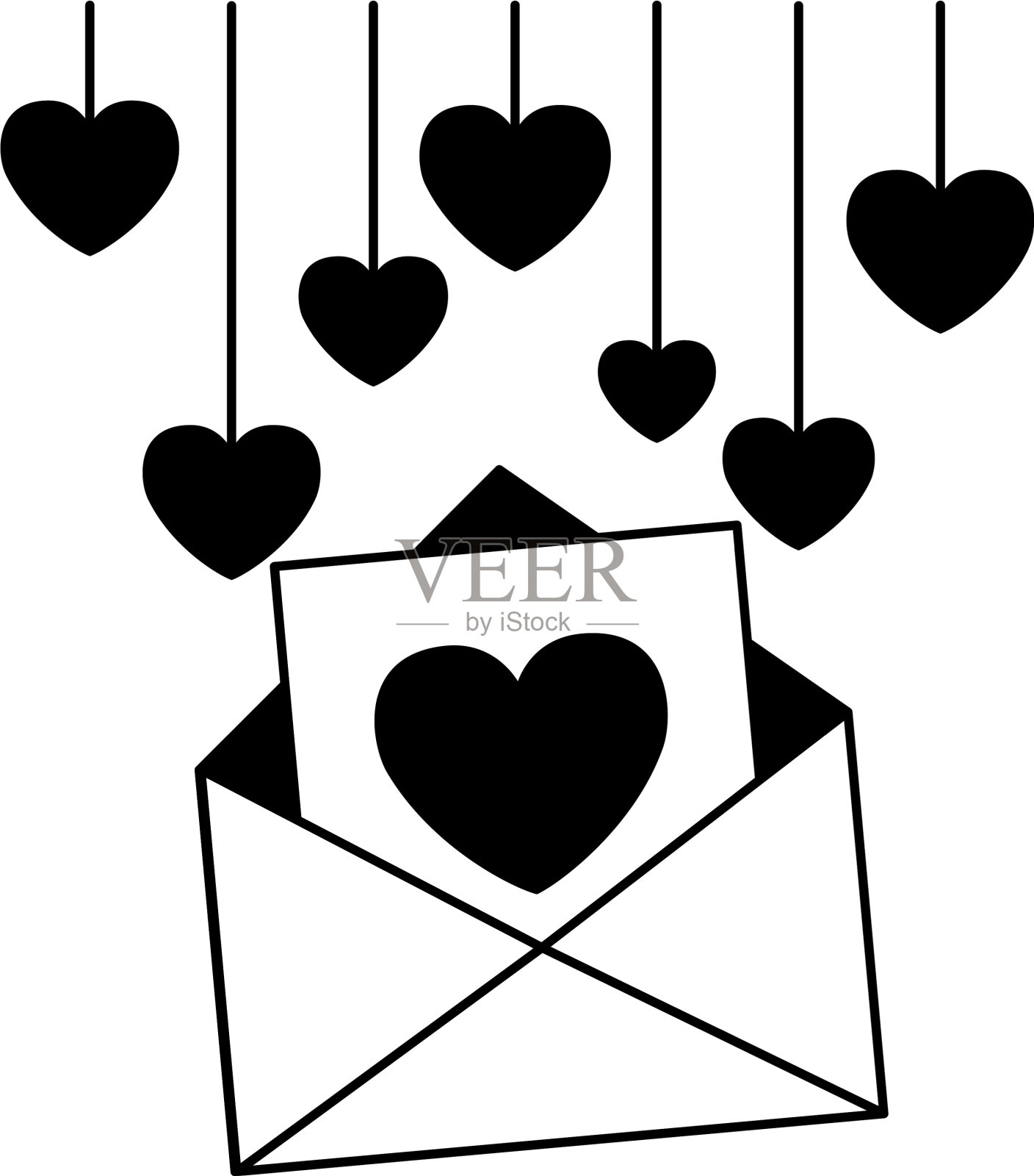 情人节卡片设计元素图片