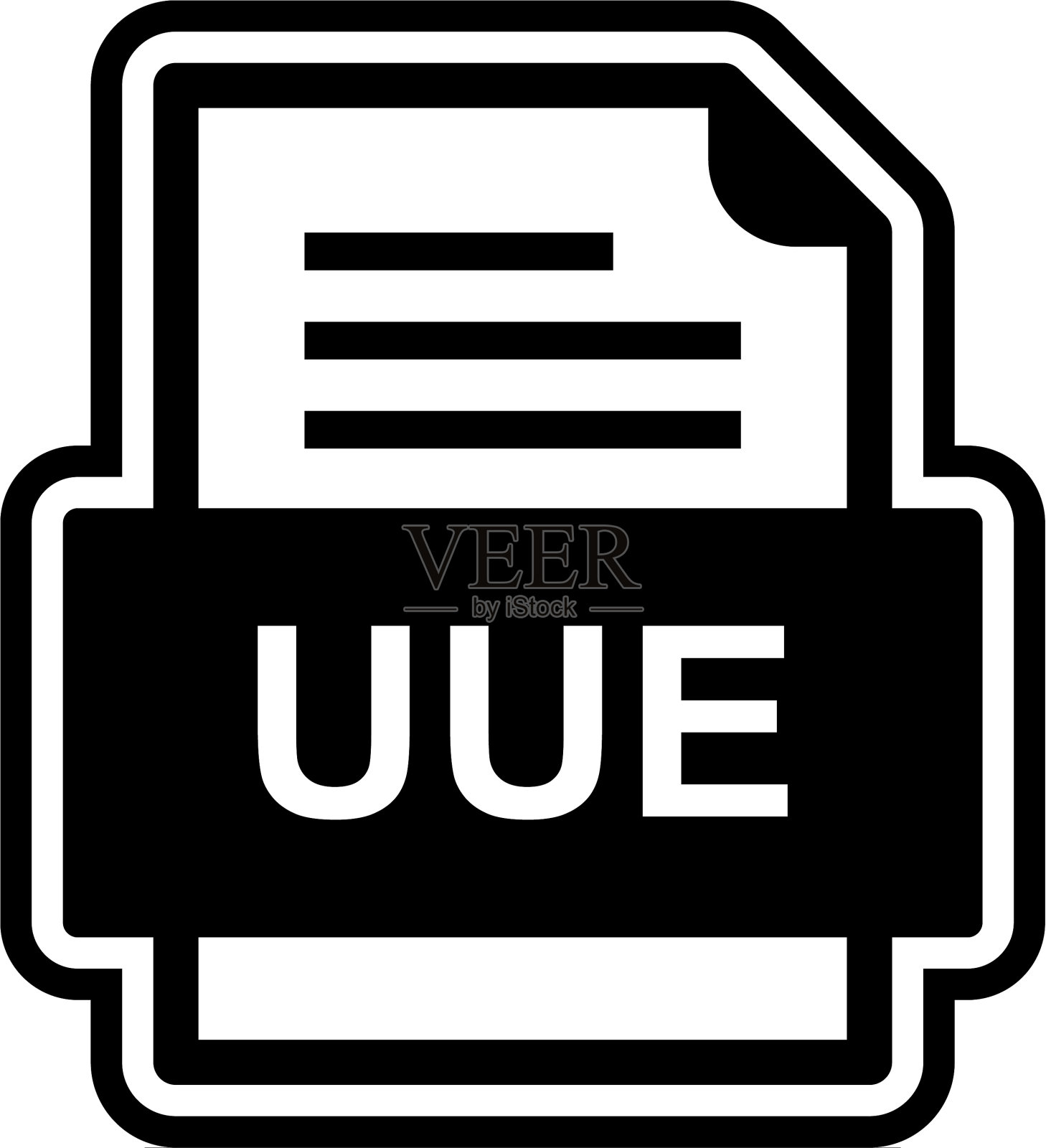 Uue文件文档图标图标素材