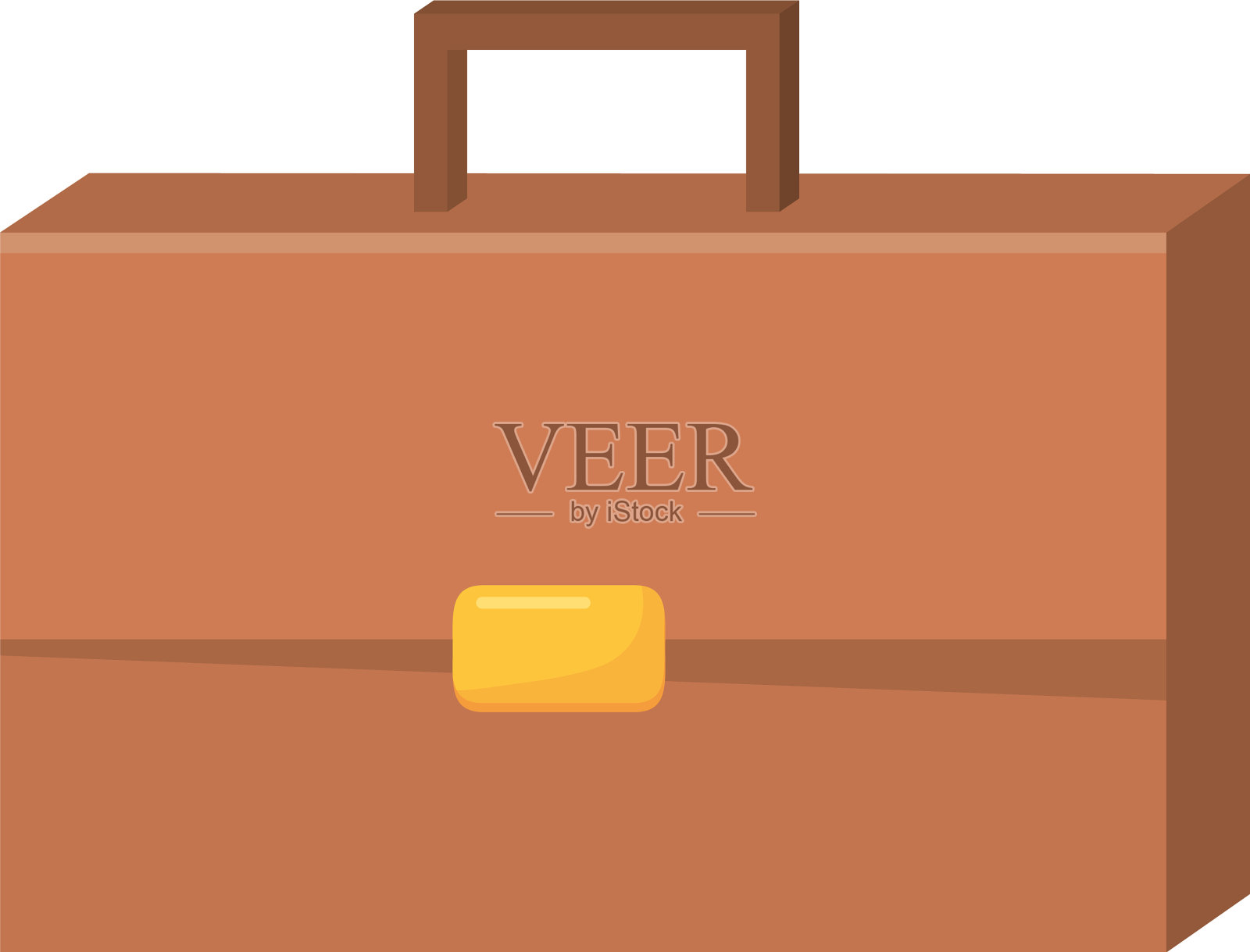 孤立的手提箱设计设计元素图片