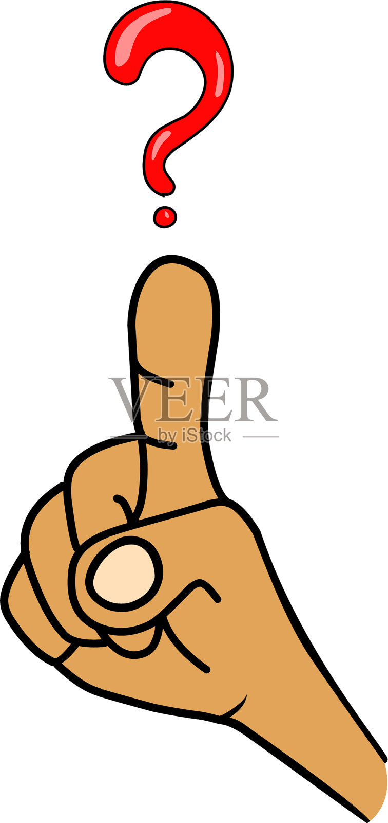 有食指的手设计元素图片