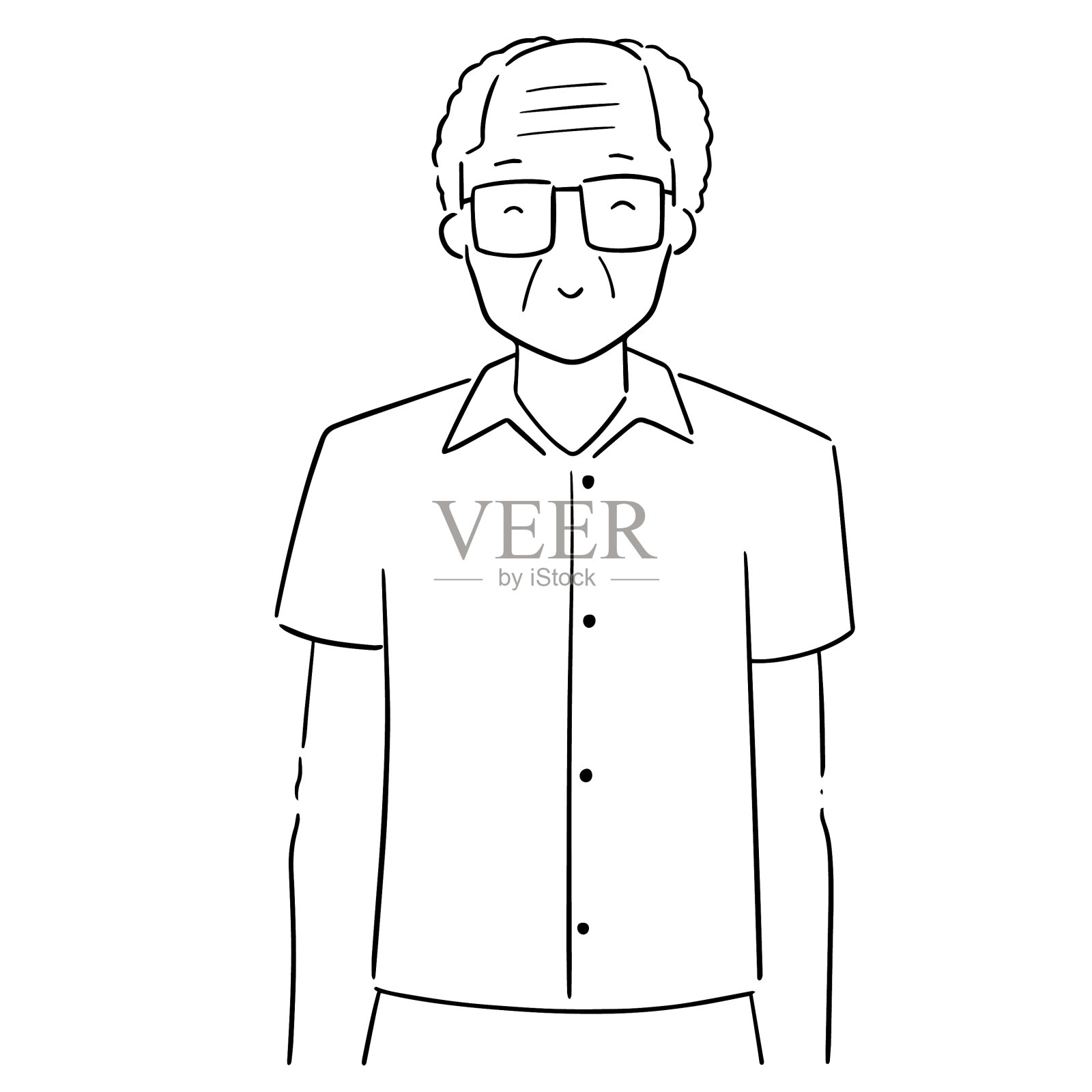 老男人设计元素图片