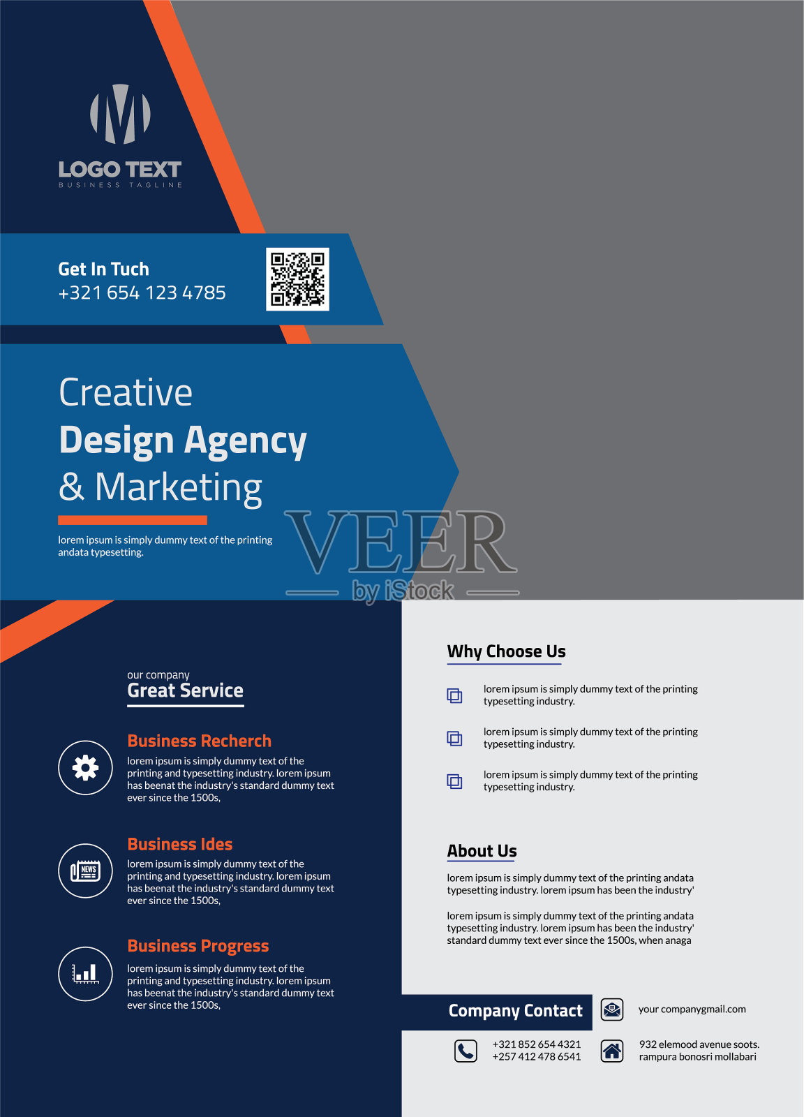 多用途传单模板设计模板素材