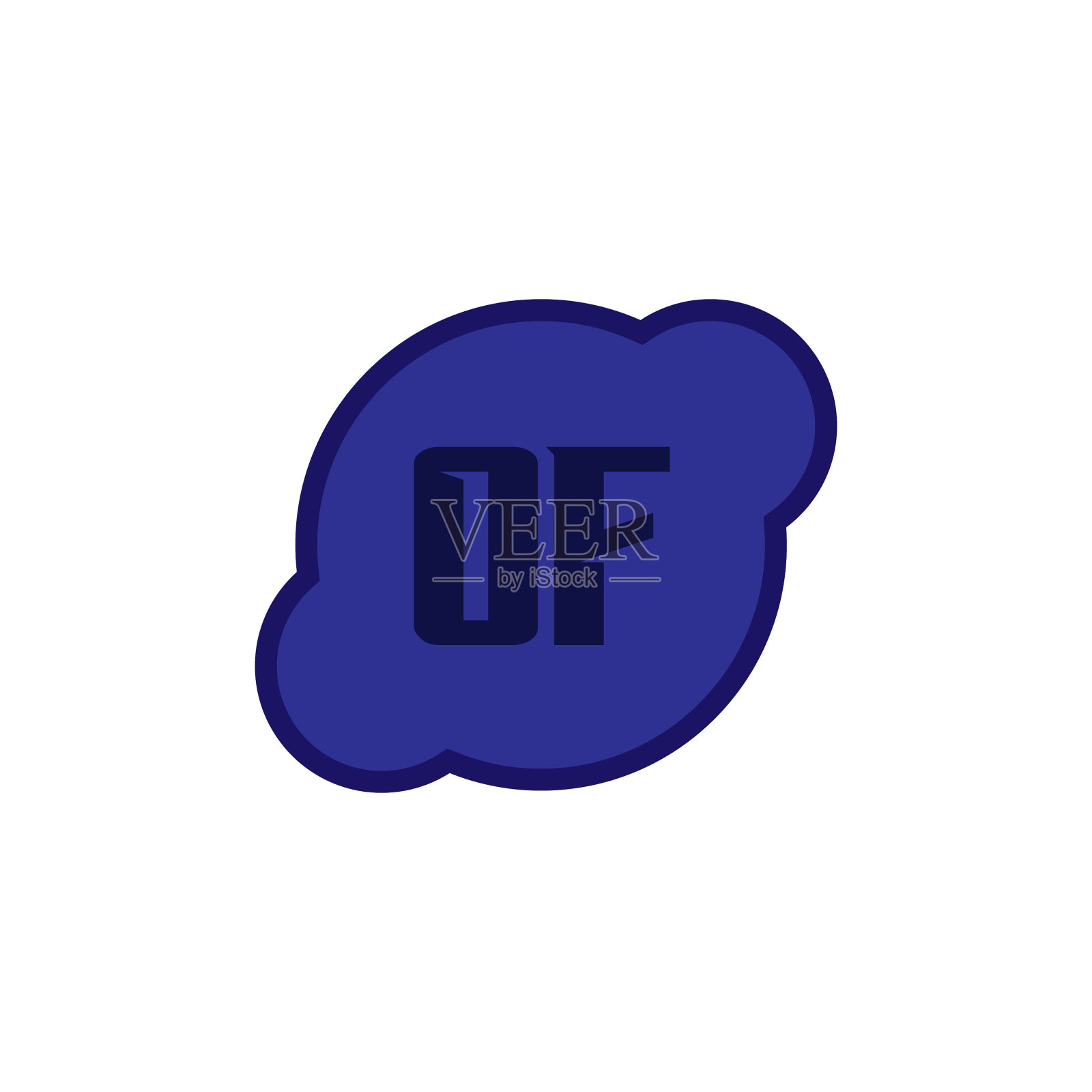 模板设计的首字母标志设计元素图片