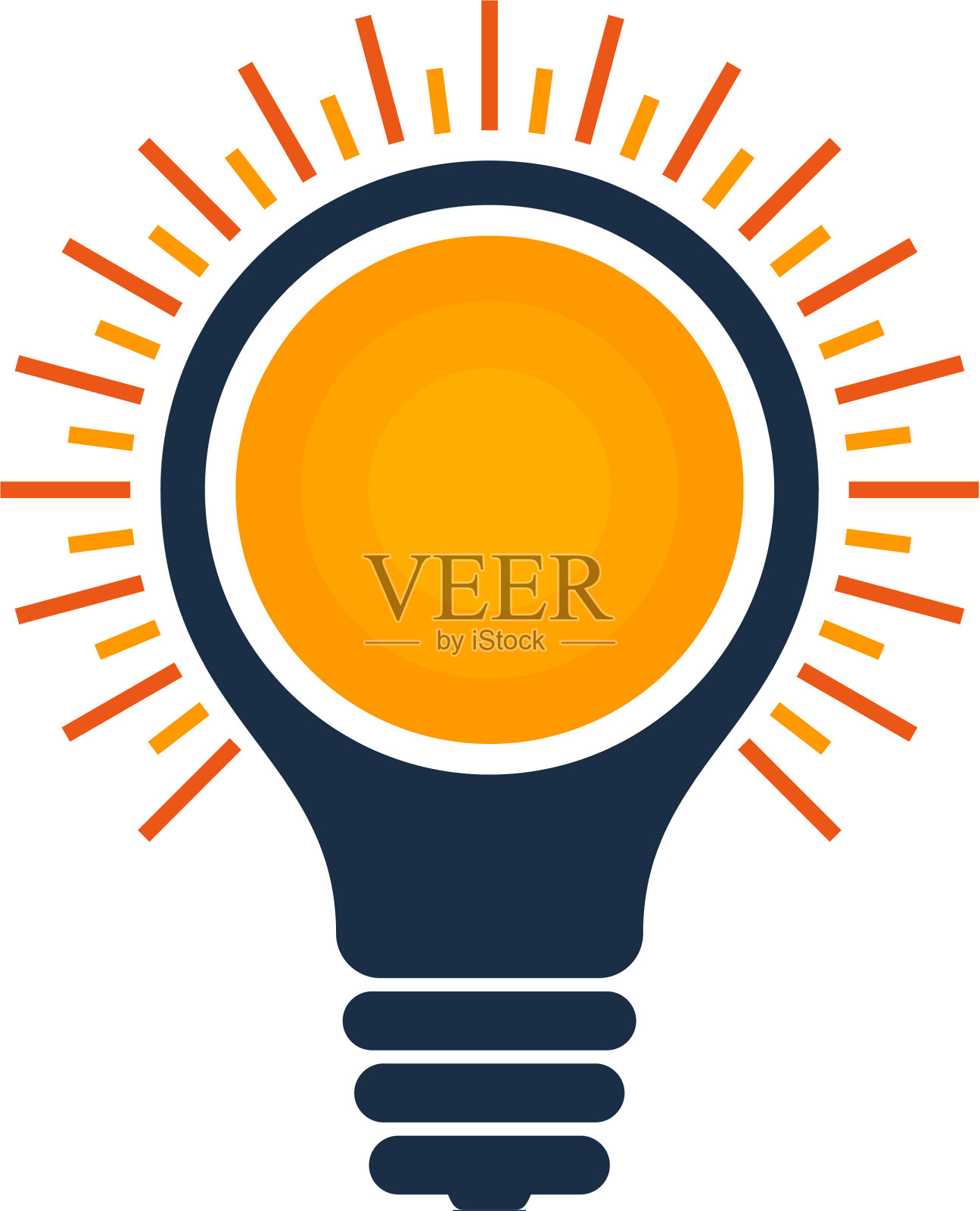 创意太阳标志图标设计设计元素图片