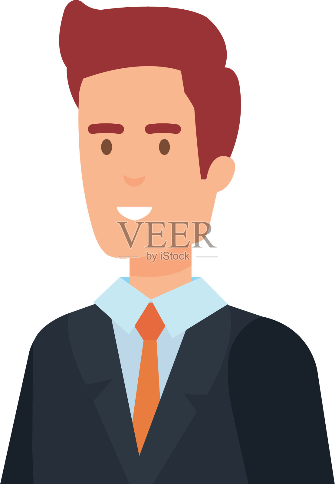 优雅商人角色设计元素图片