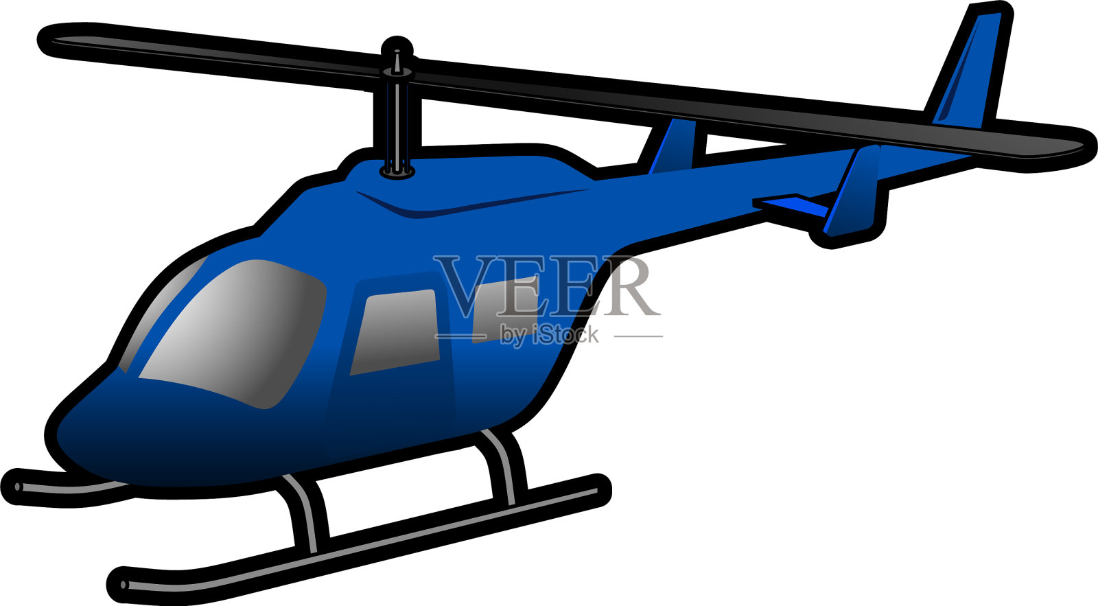 直升机画设计元素图片