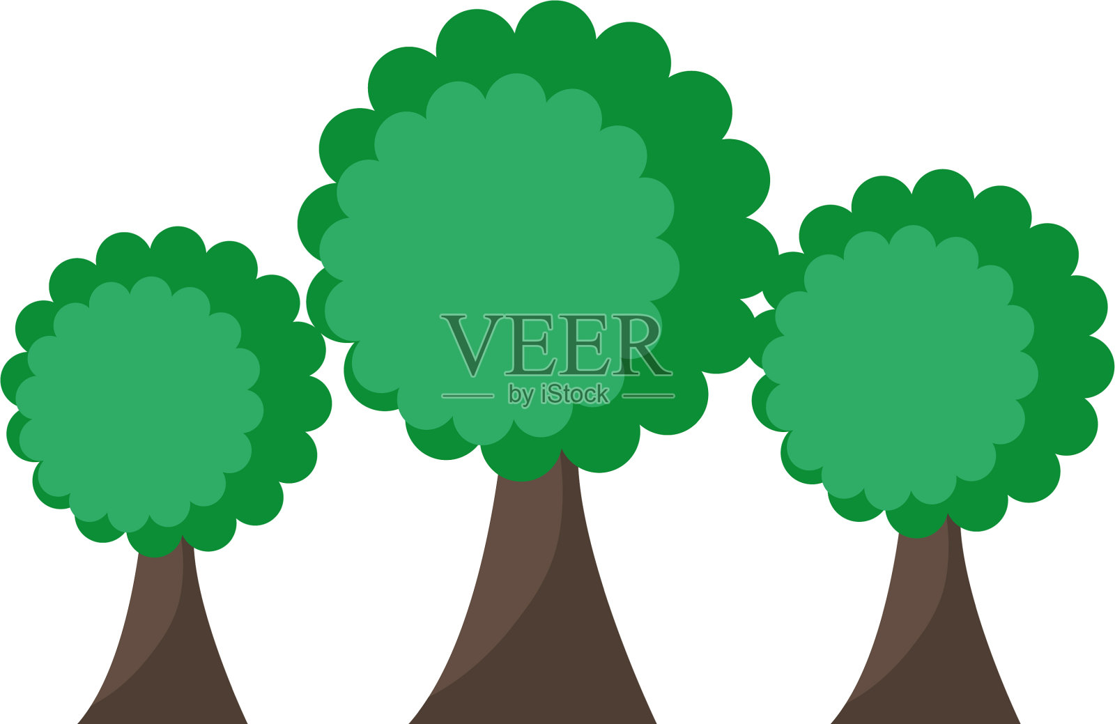 树木植物自然景观设计元素图片