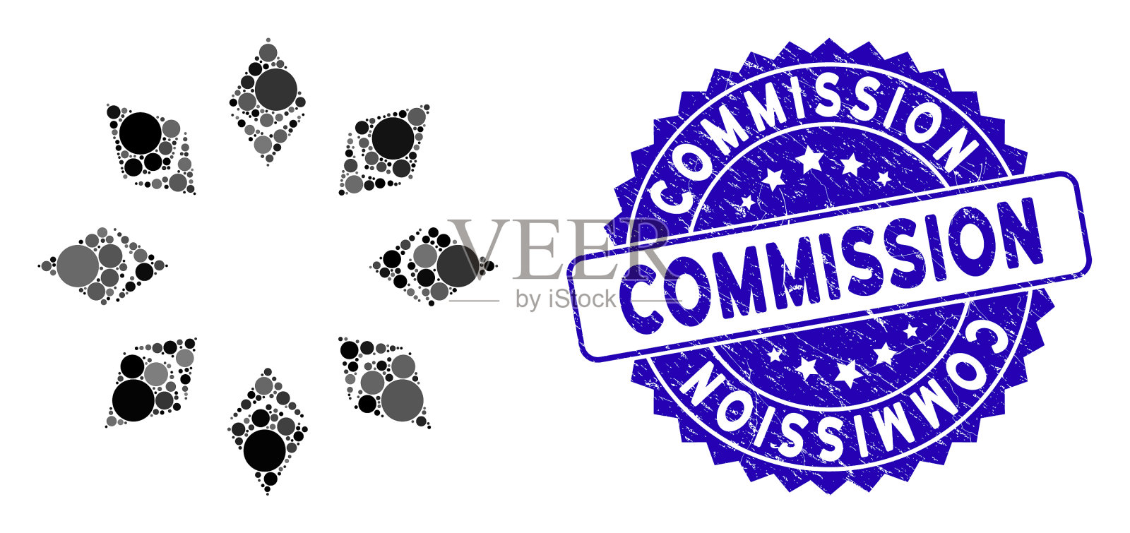 用纹理拼贴以太坊径向图标插画图片素材