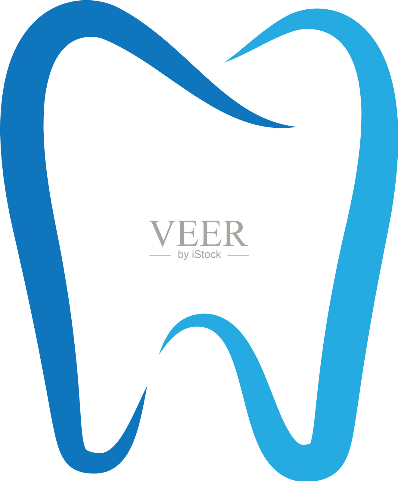 牙科标志模板设计元素图片