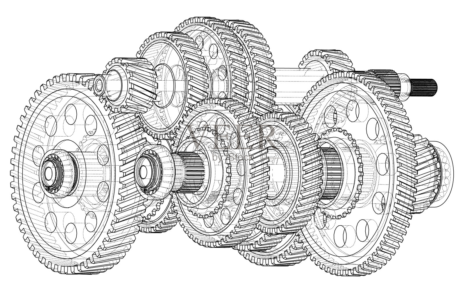大纲变速箱概念设计元素图片