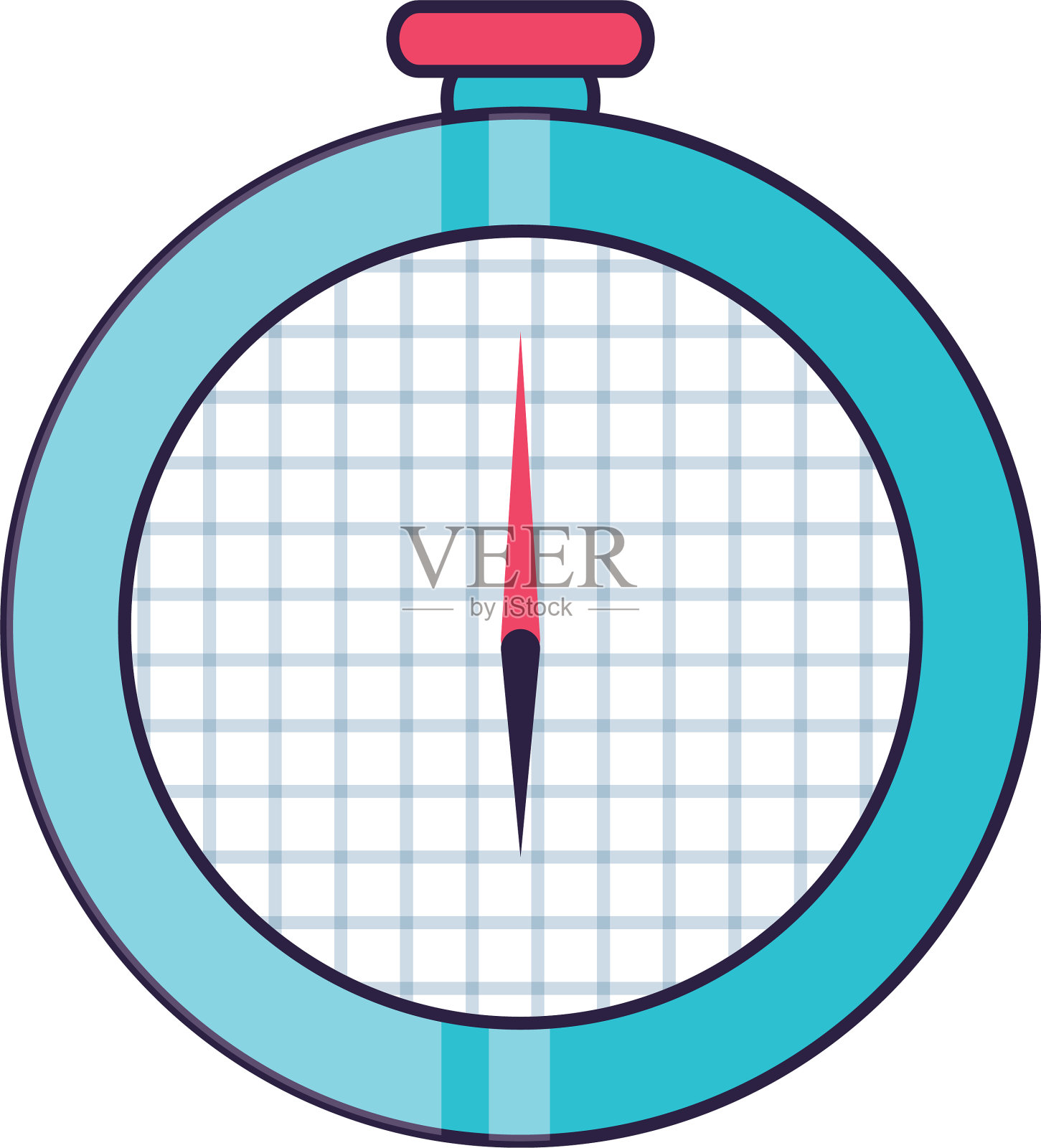 罗盘导向装置隔离图标设计元素图片