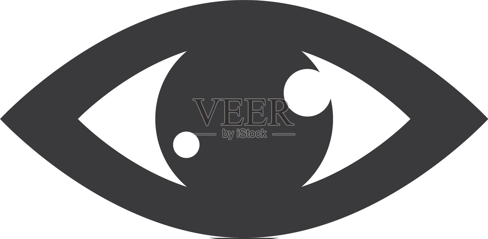 眼睛符号设计设计元素图片