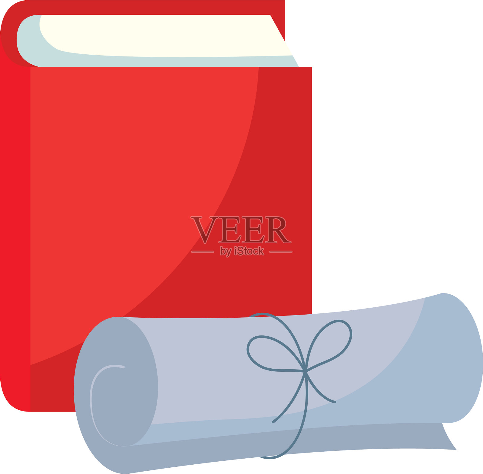 教材及毕业证书设计元素图片