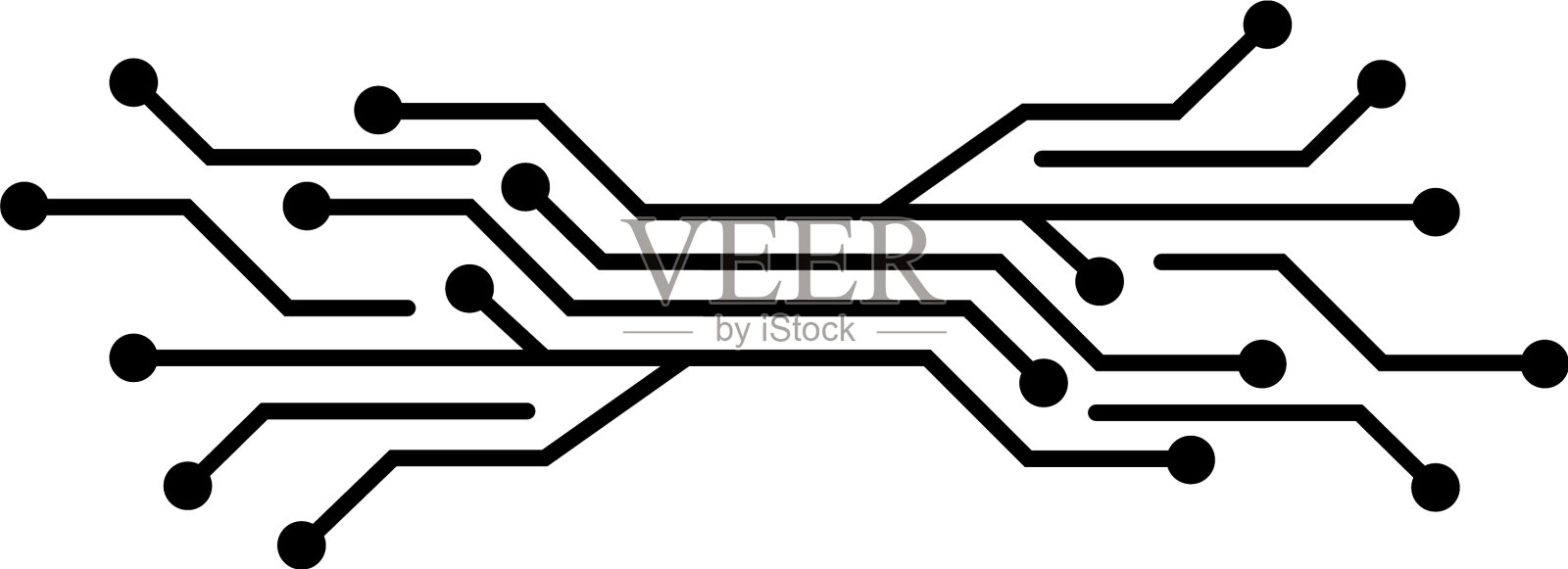 电路符号设计设计元素图片