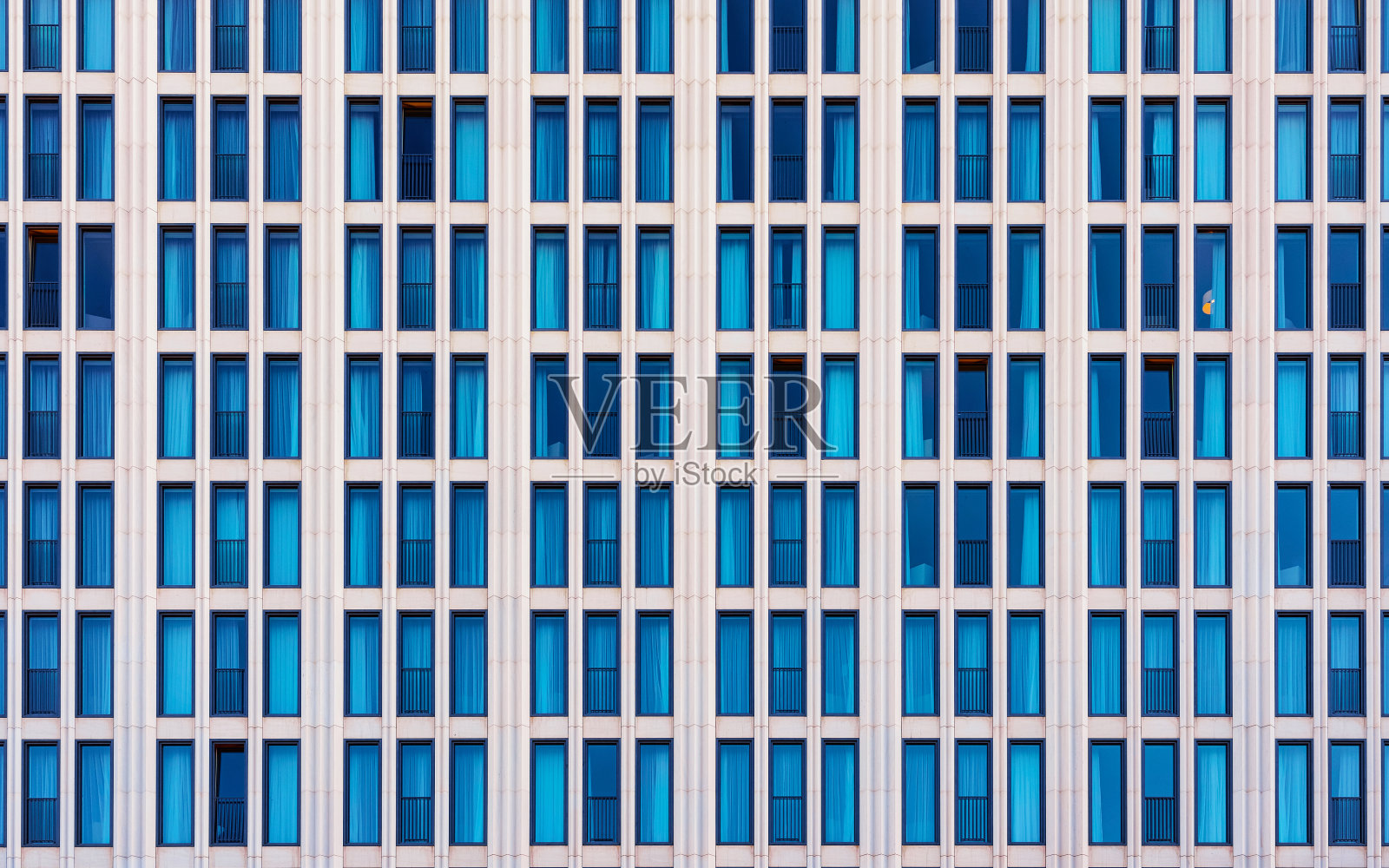 柏林现代欧式公寓和商业建筑照片摄影图片