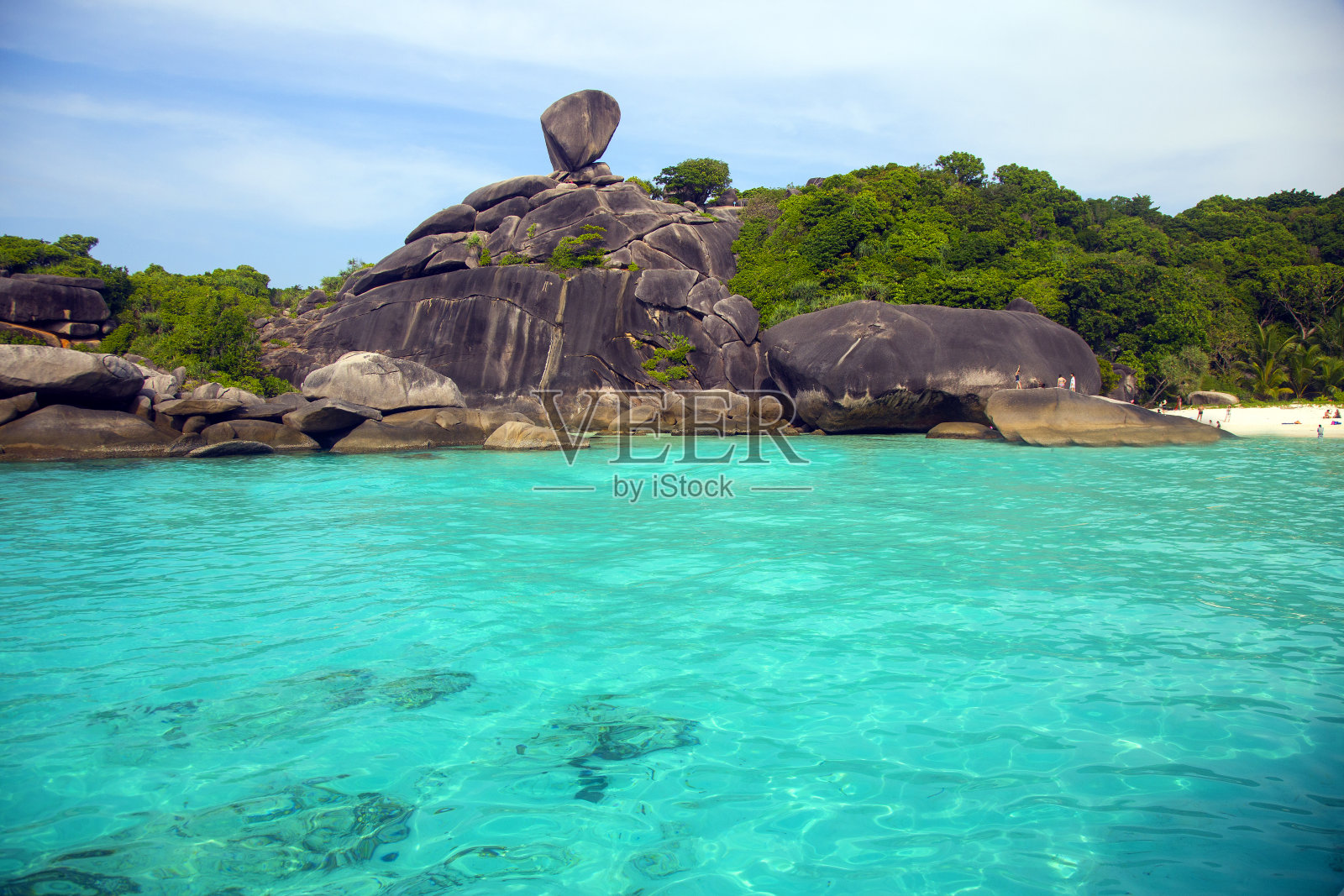 泰国的自然景观。旅游背景与海滩。假日旅行目的地照片摄影图片