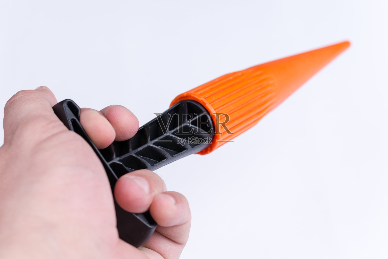 园艺用的手动播种钻具照片摄影图片