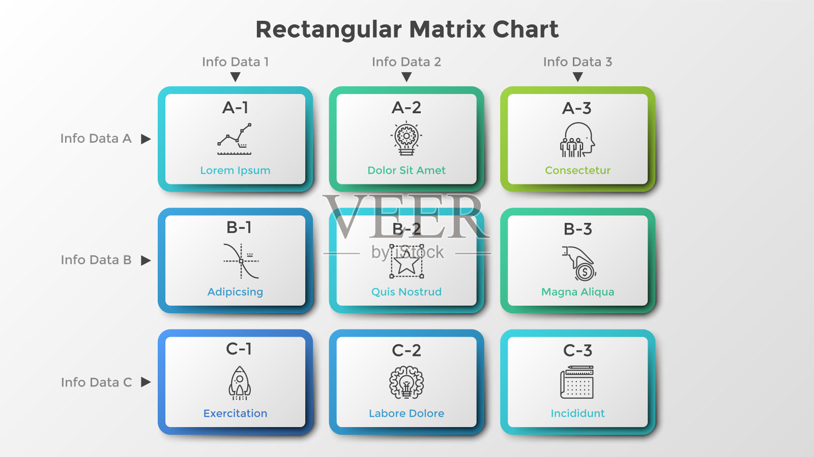 现代InfographicTemplate插画图片素材