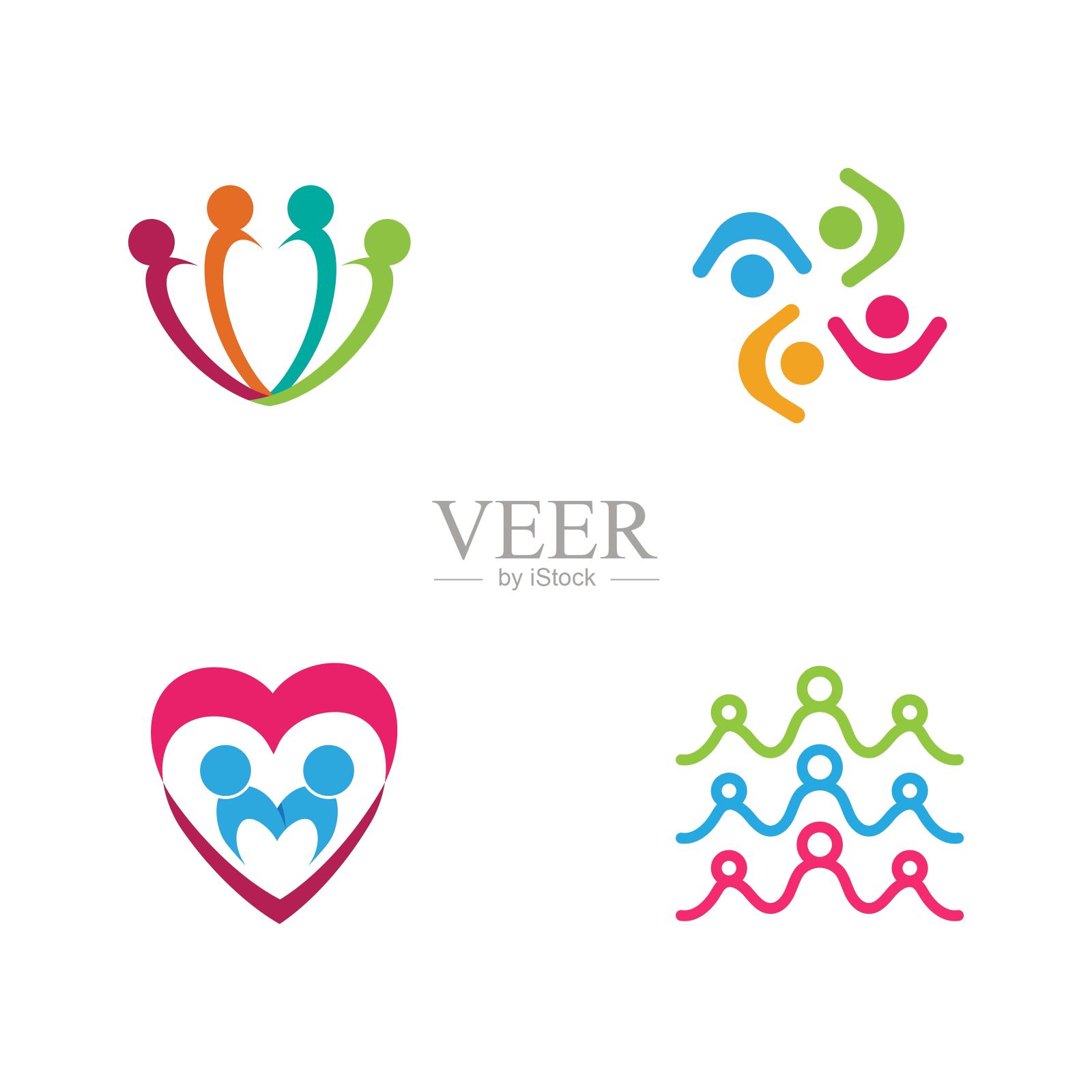 社区、网络和社交图标图标素材