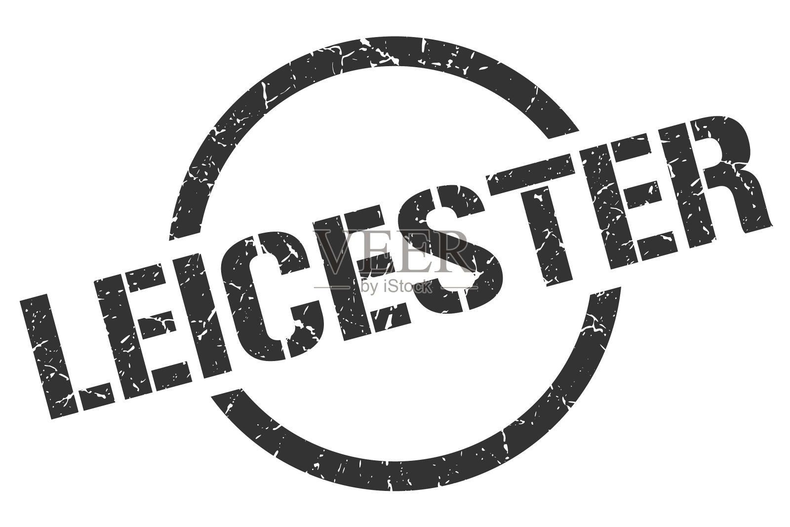 莱斯特邮票莱斯特grunge回合孤立插画图片素材