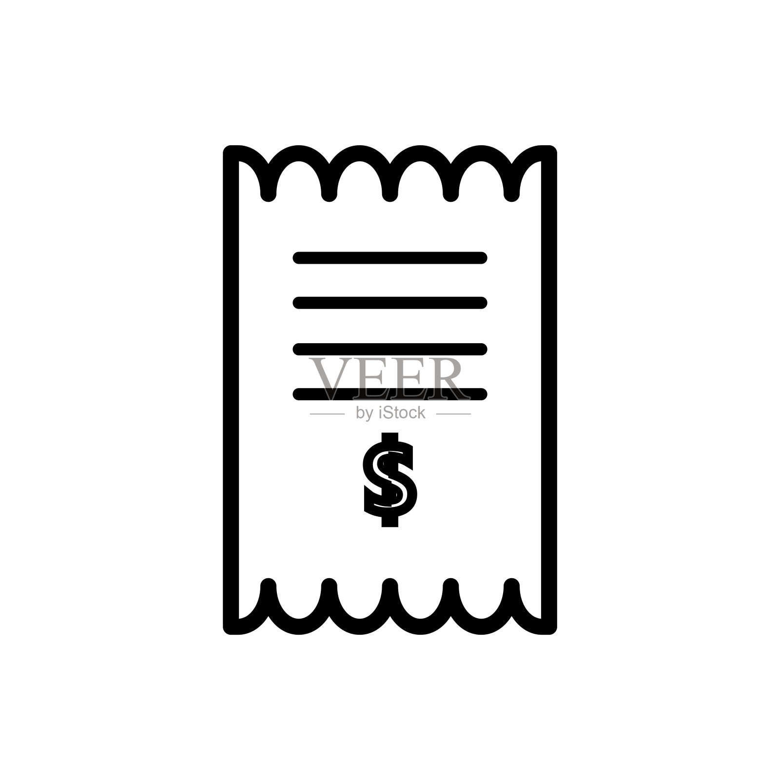 比尔图标设计矢量模板插画图片素材