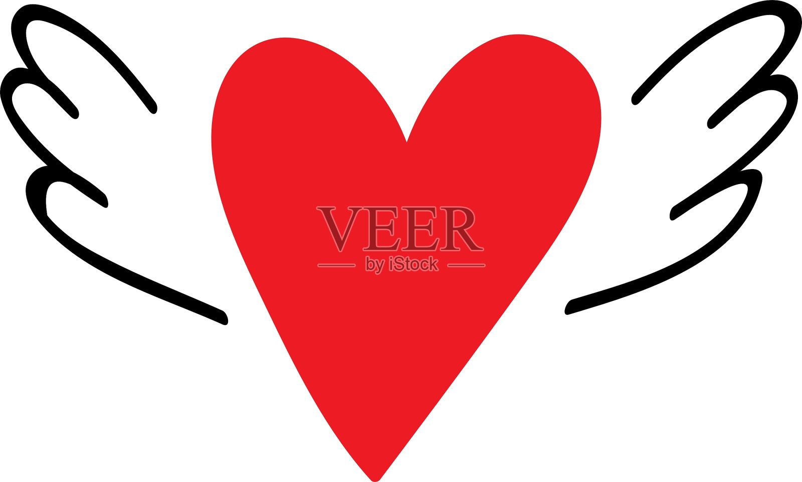 红心图标设计元素图片