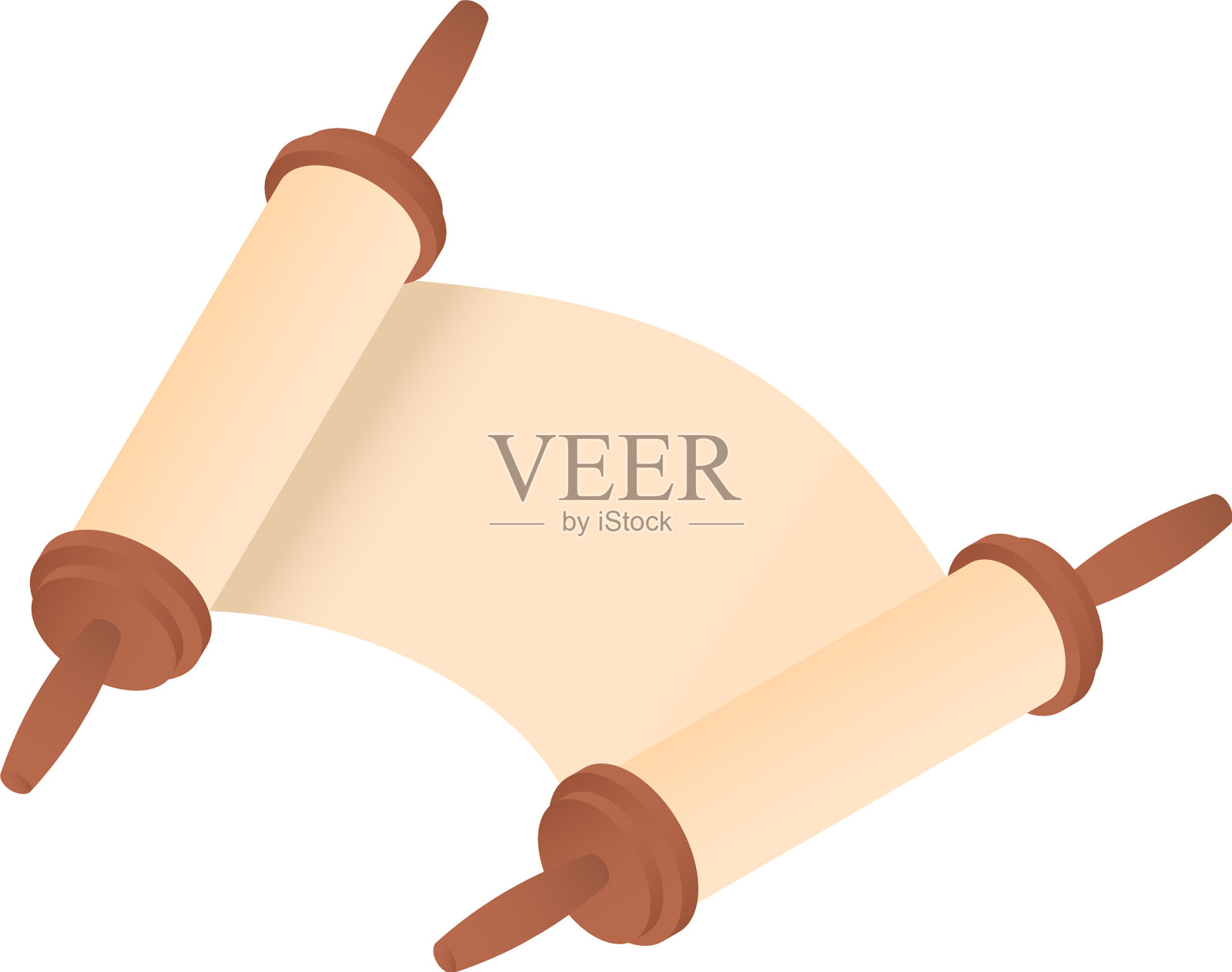 打开torah图标等距风格设计元素图片