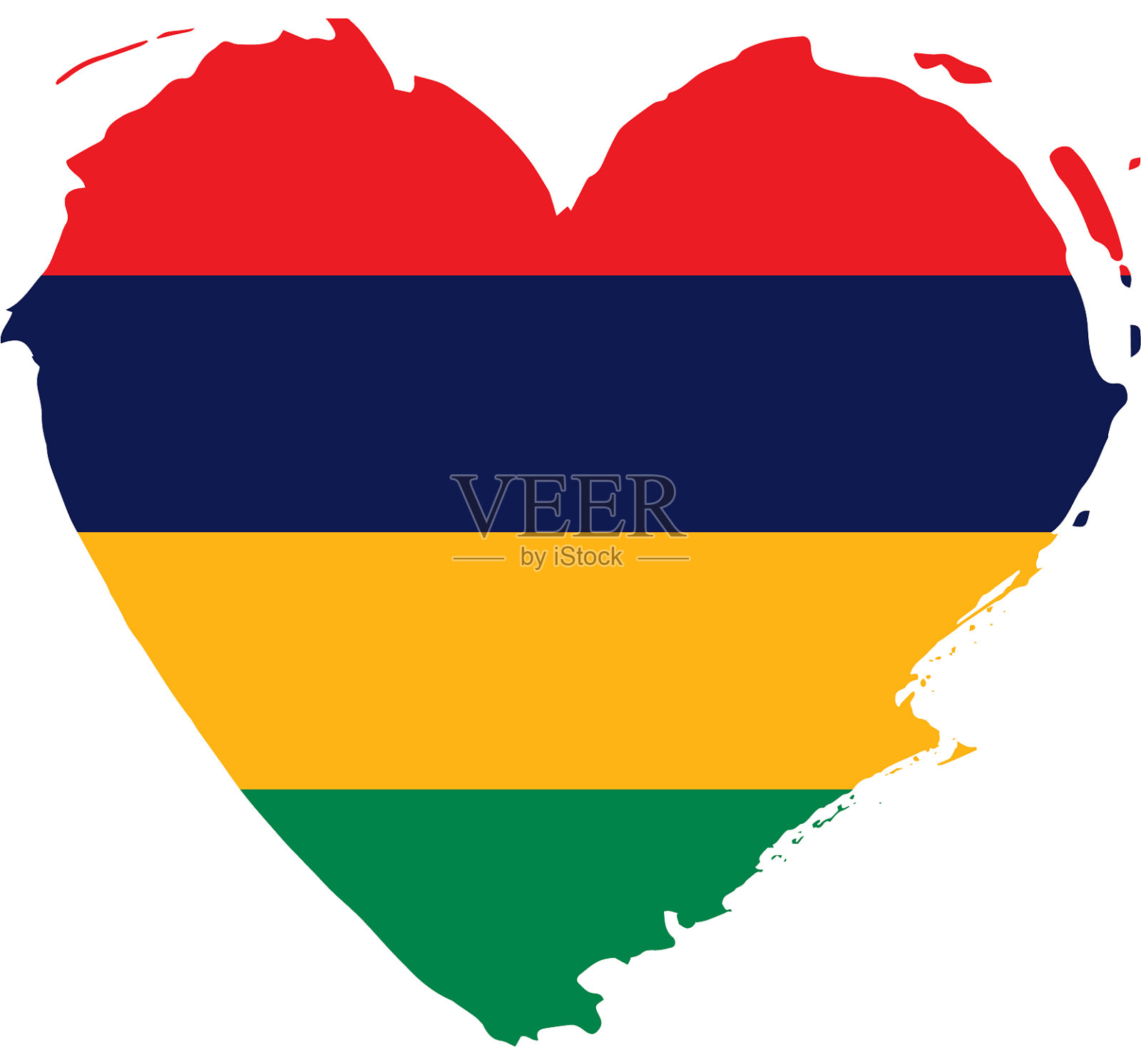 毛里求斯国旗设计元素图片