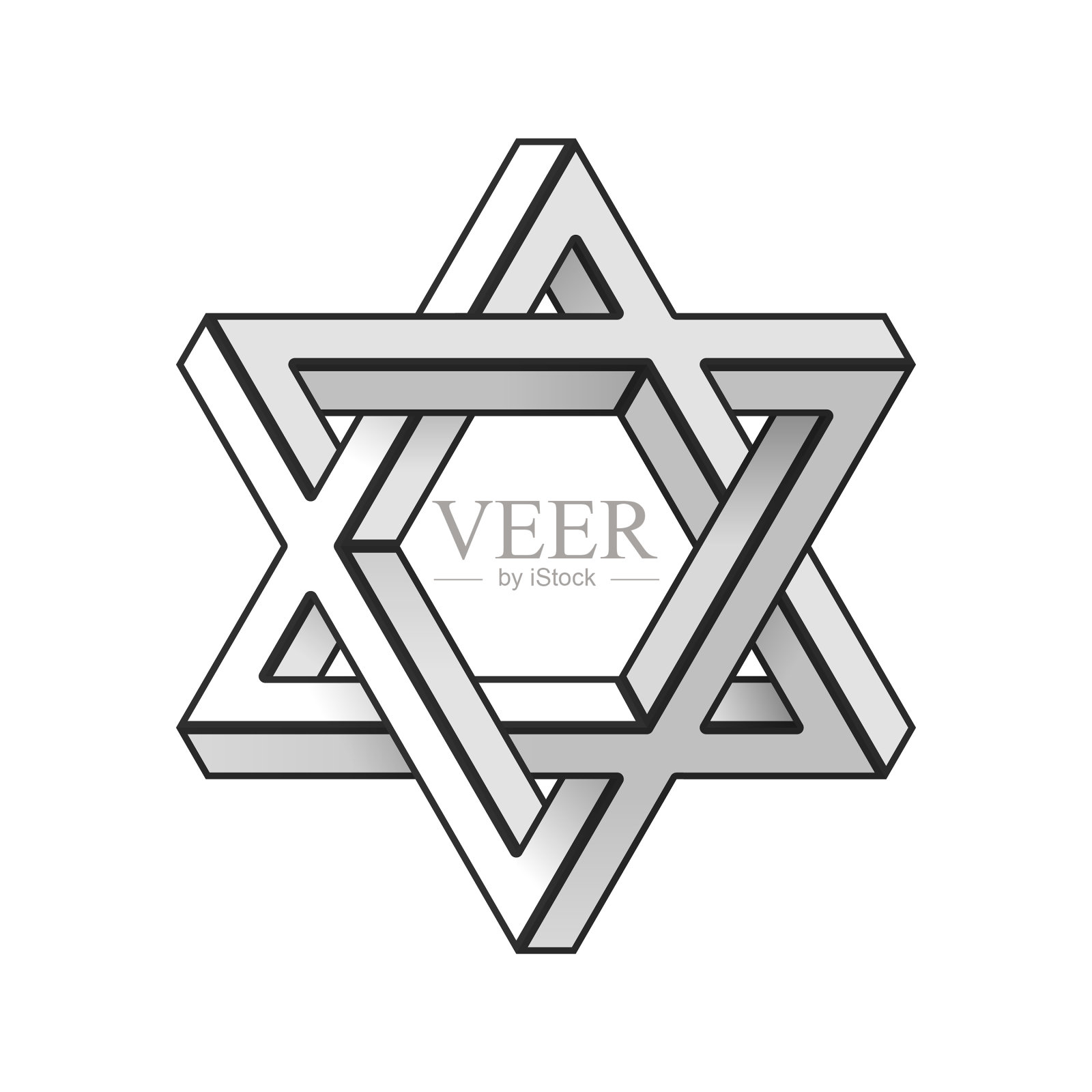 大卫的不可能之星设计元素图片