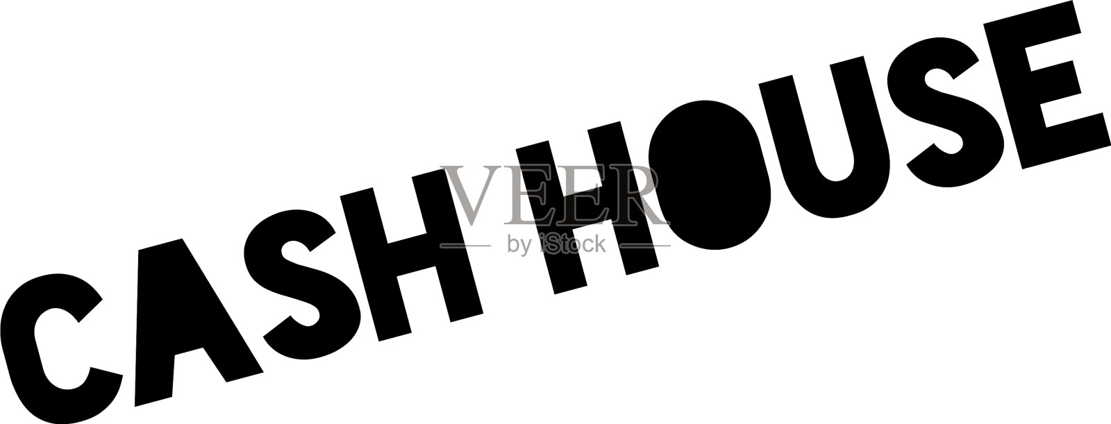 现金行橡皮图章设计元素图片