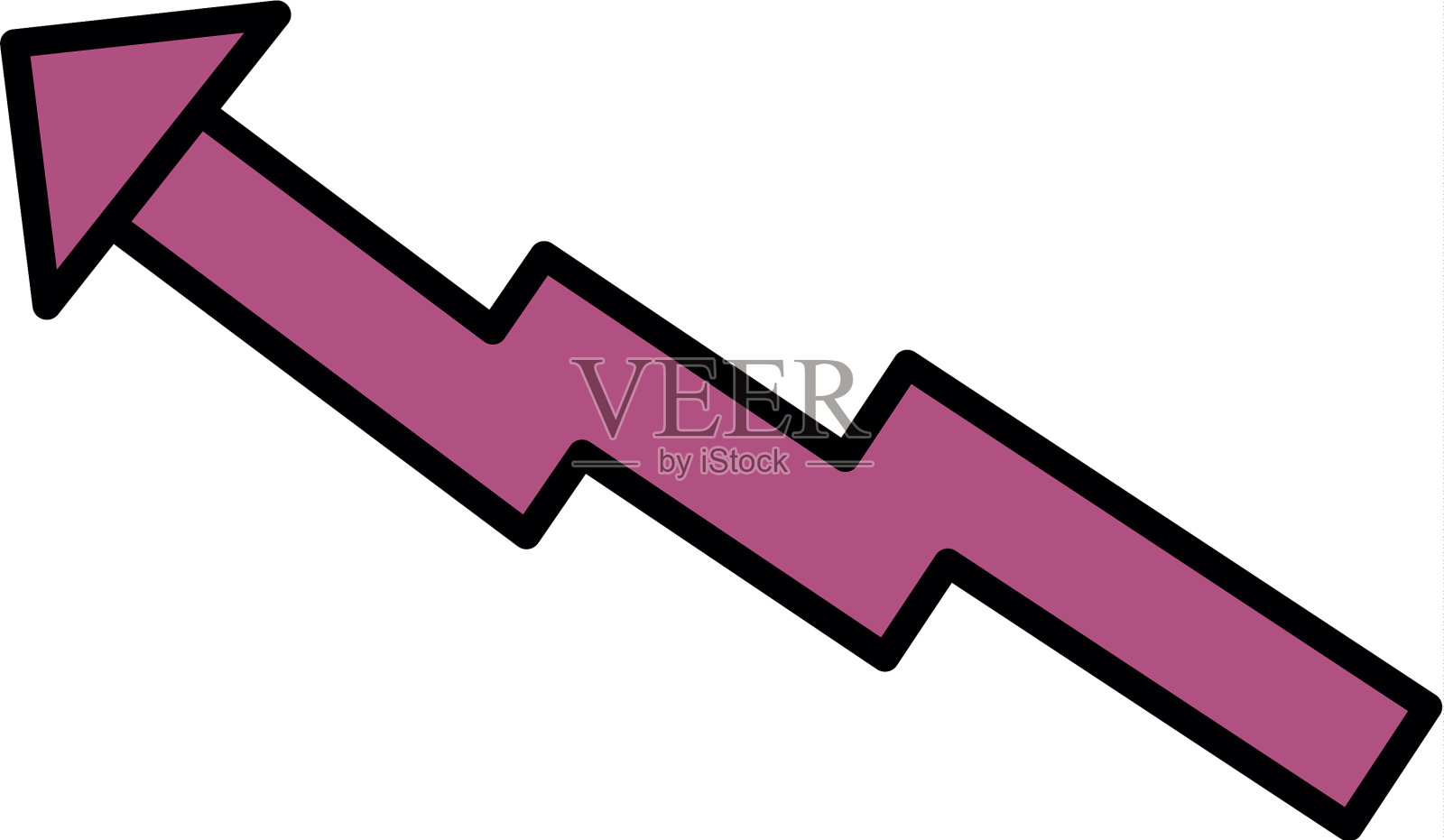 成长箭头图标设计元素图片