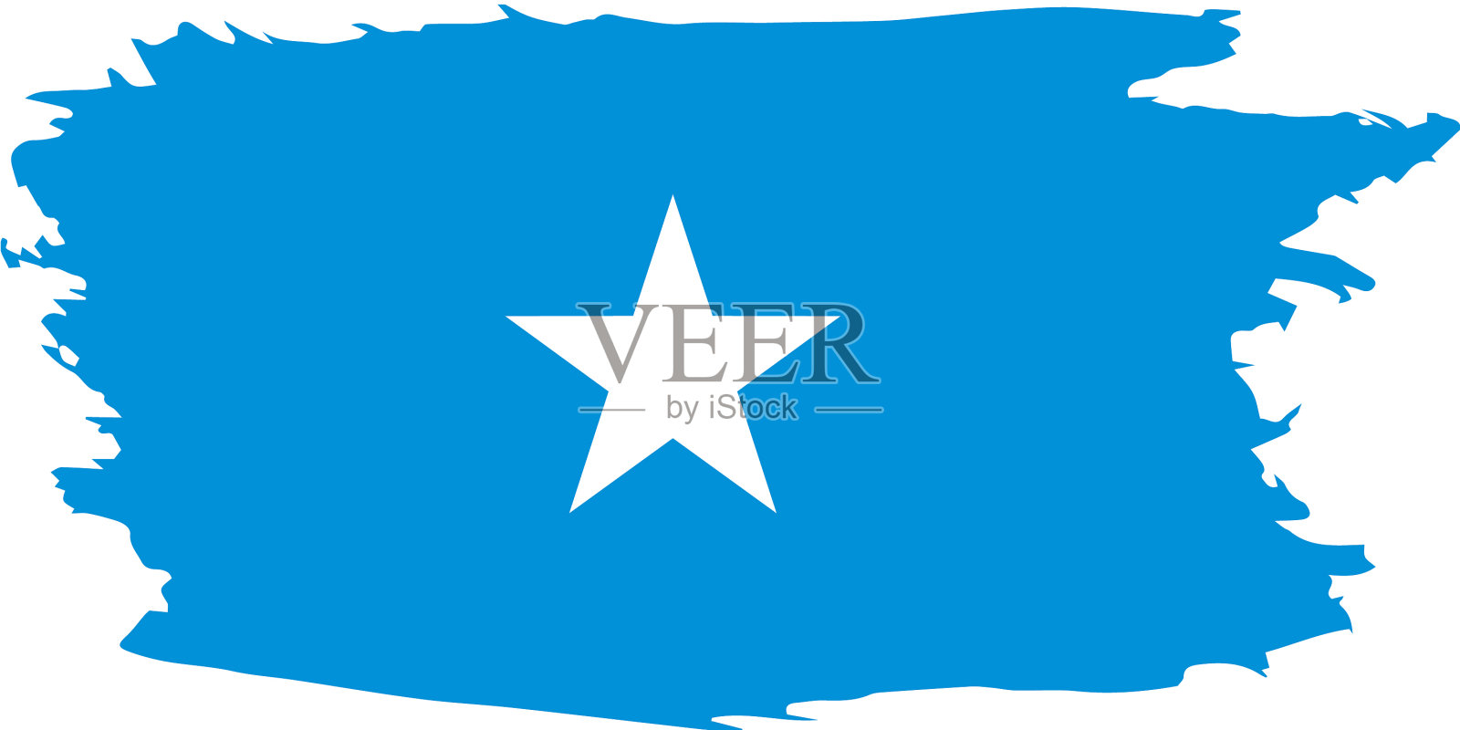 索马里国旗设计元素图片