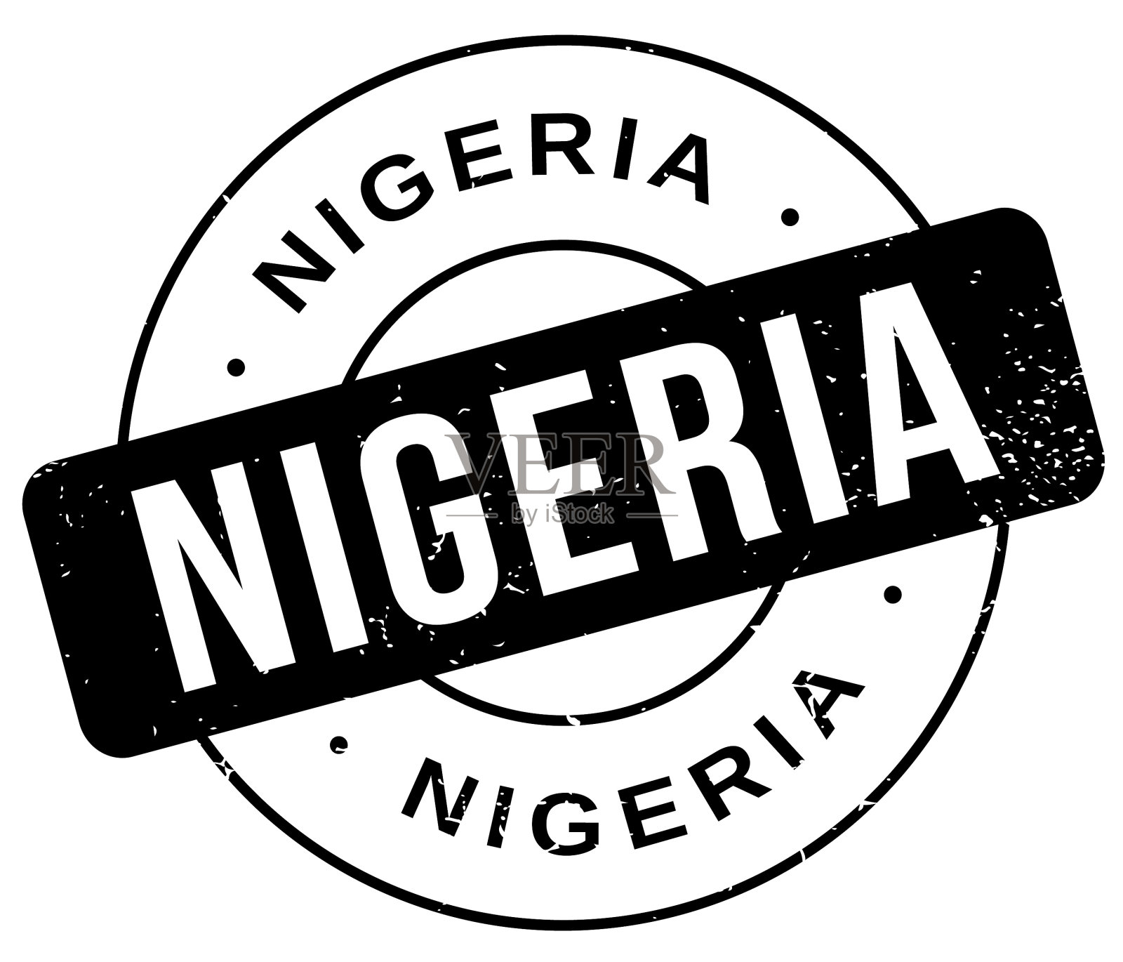 尼日利亚橡皮图章设计元素图片
