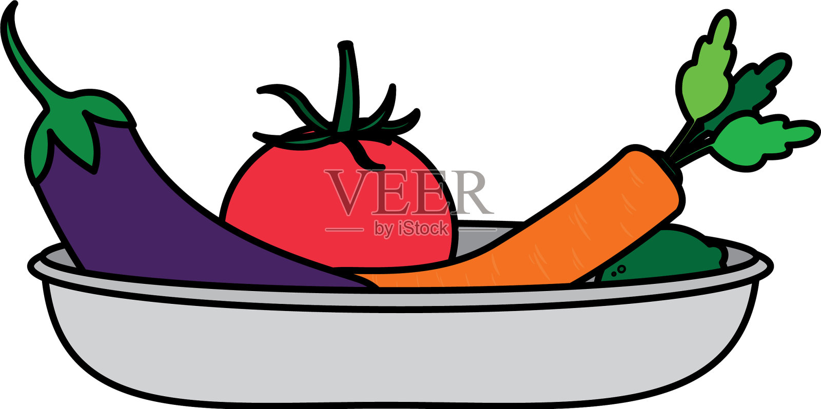 孤立的蔬菜设计设计元素图片