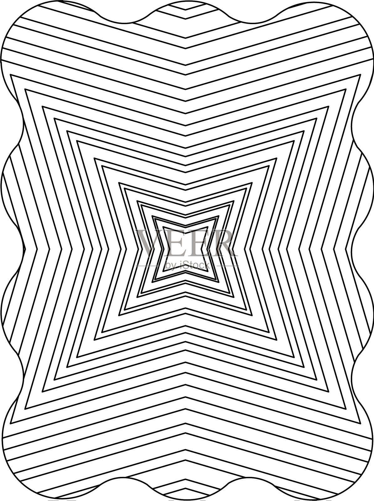 线条图形与图案形状抽象设计元素图片