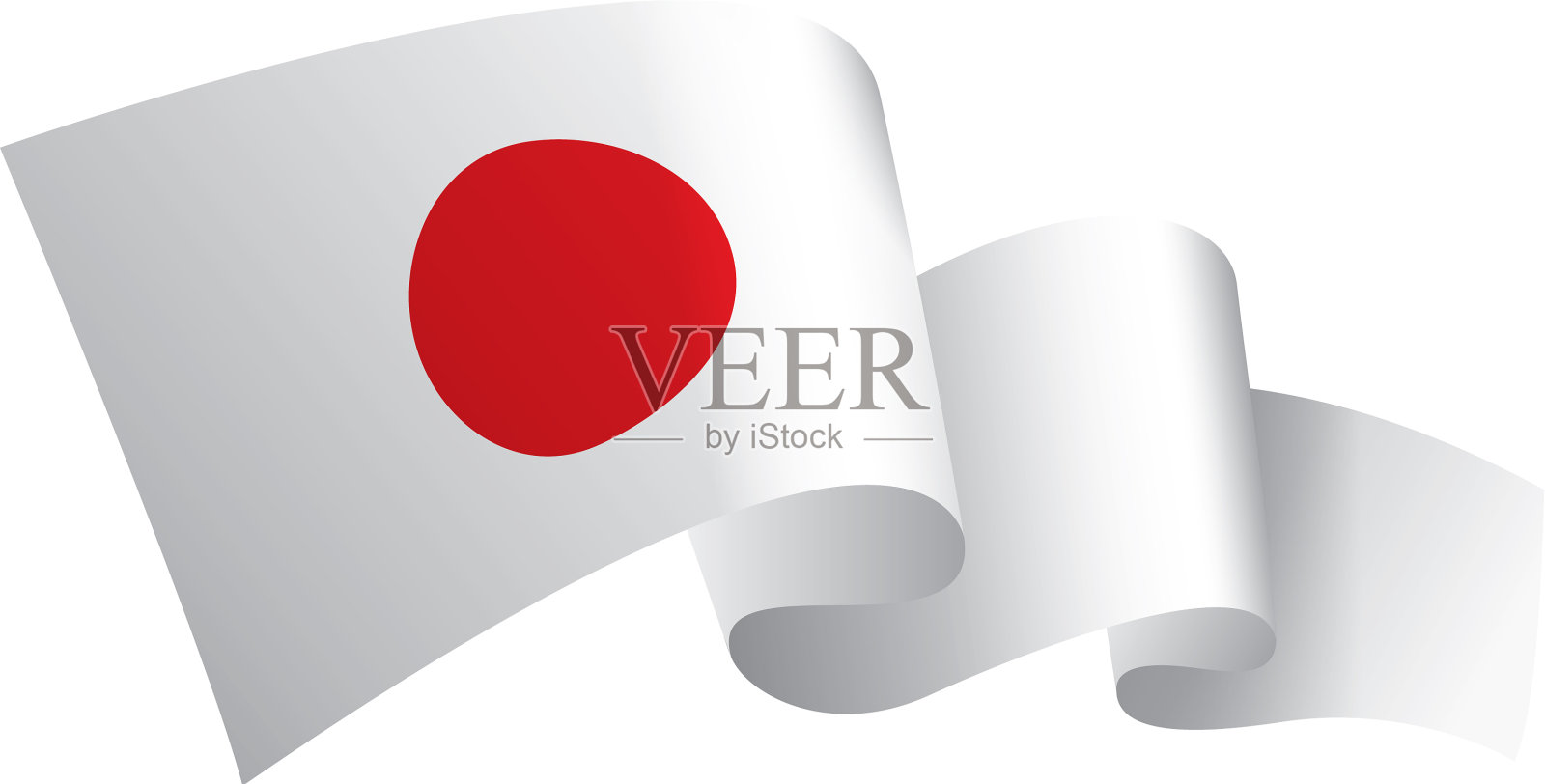 日本国旗设计元素图片