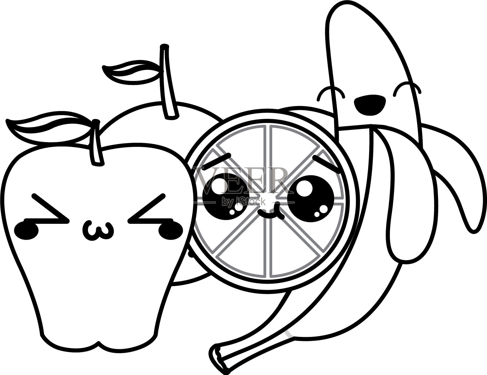 孤立的水果设计设计元素图片