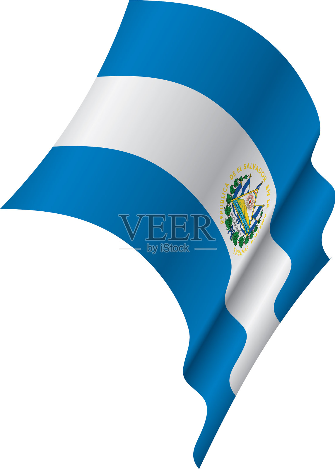 萨尔瓦多国旗设计元素图片