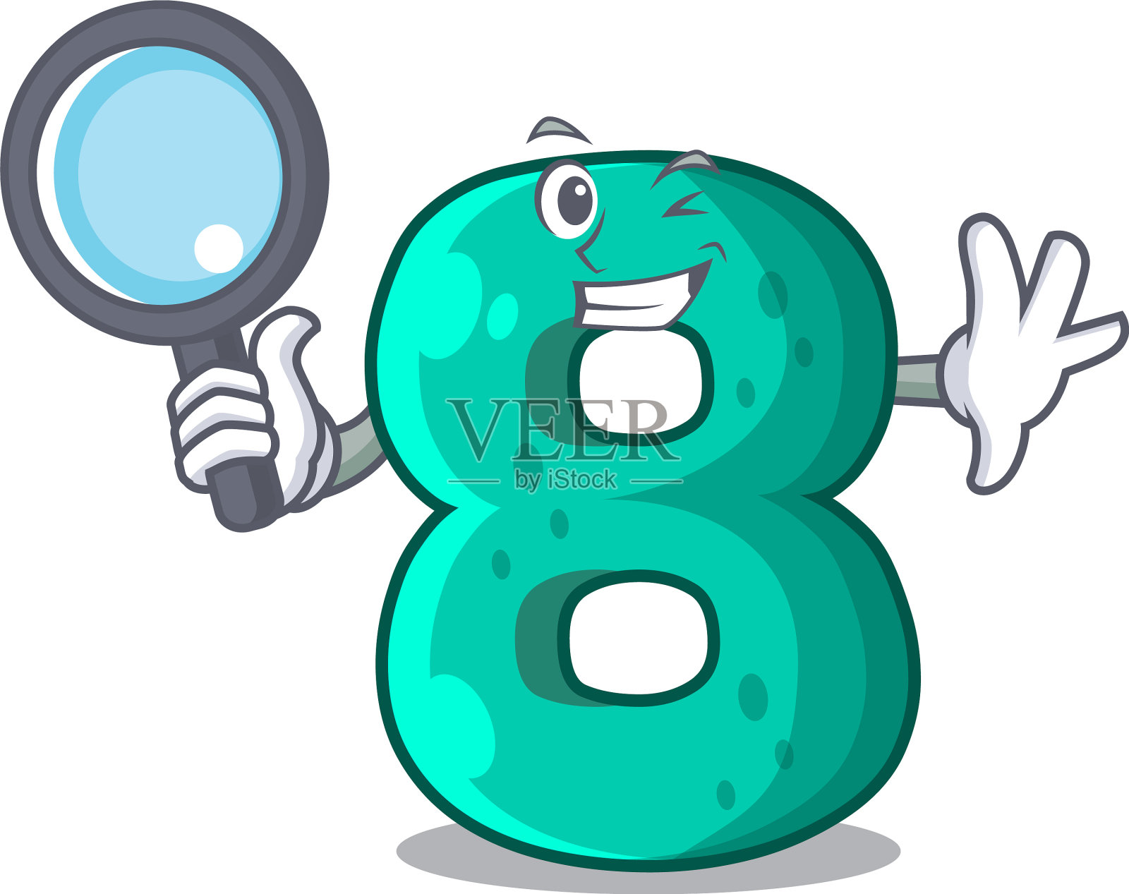 侦探八号楼的异形人物设计元素图片