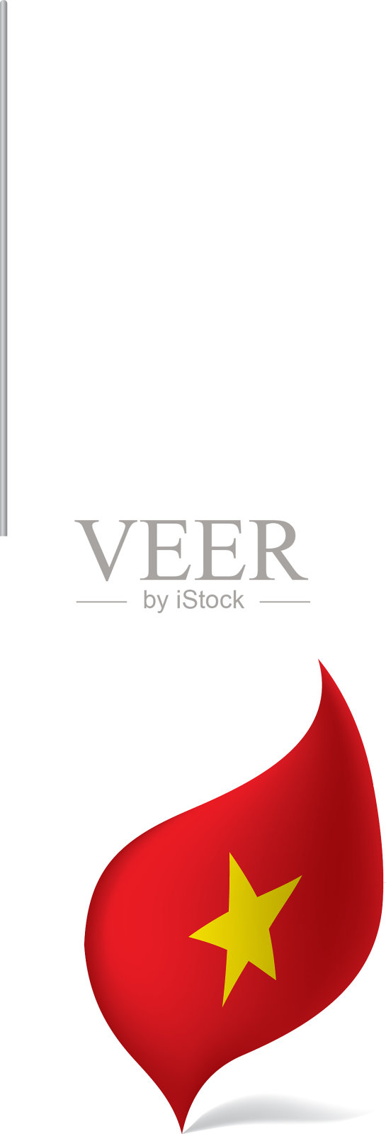 越南国旗设计元素图片