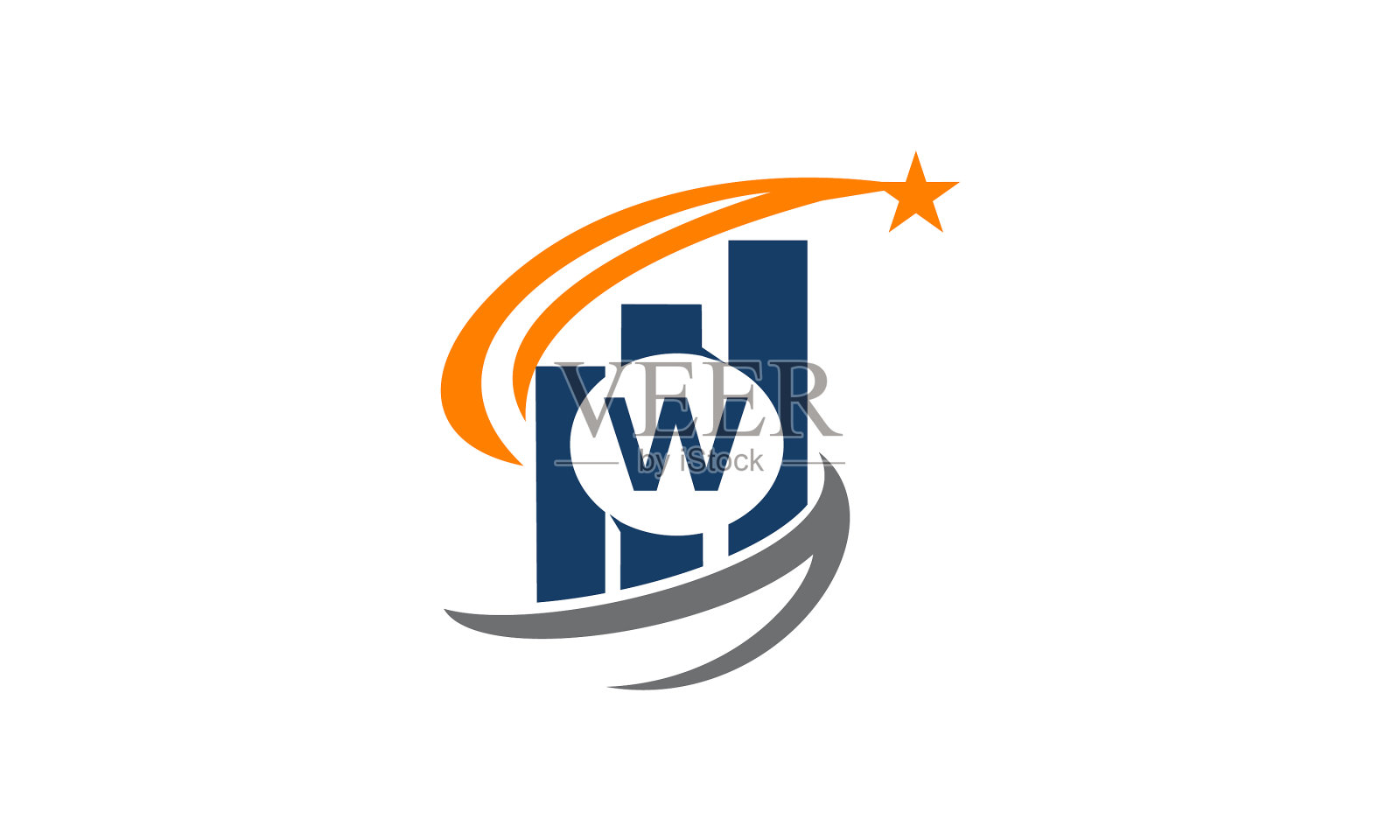 商业成功解决方案初始w设计元素图片