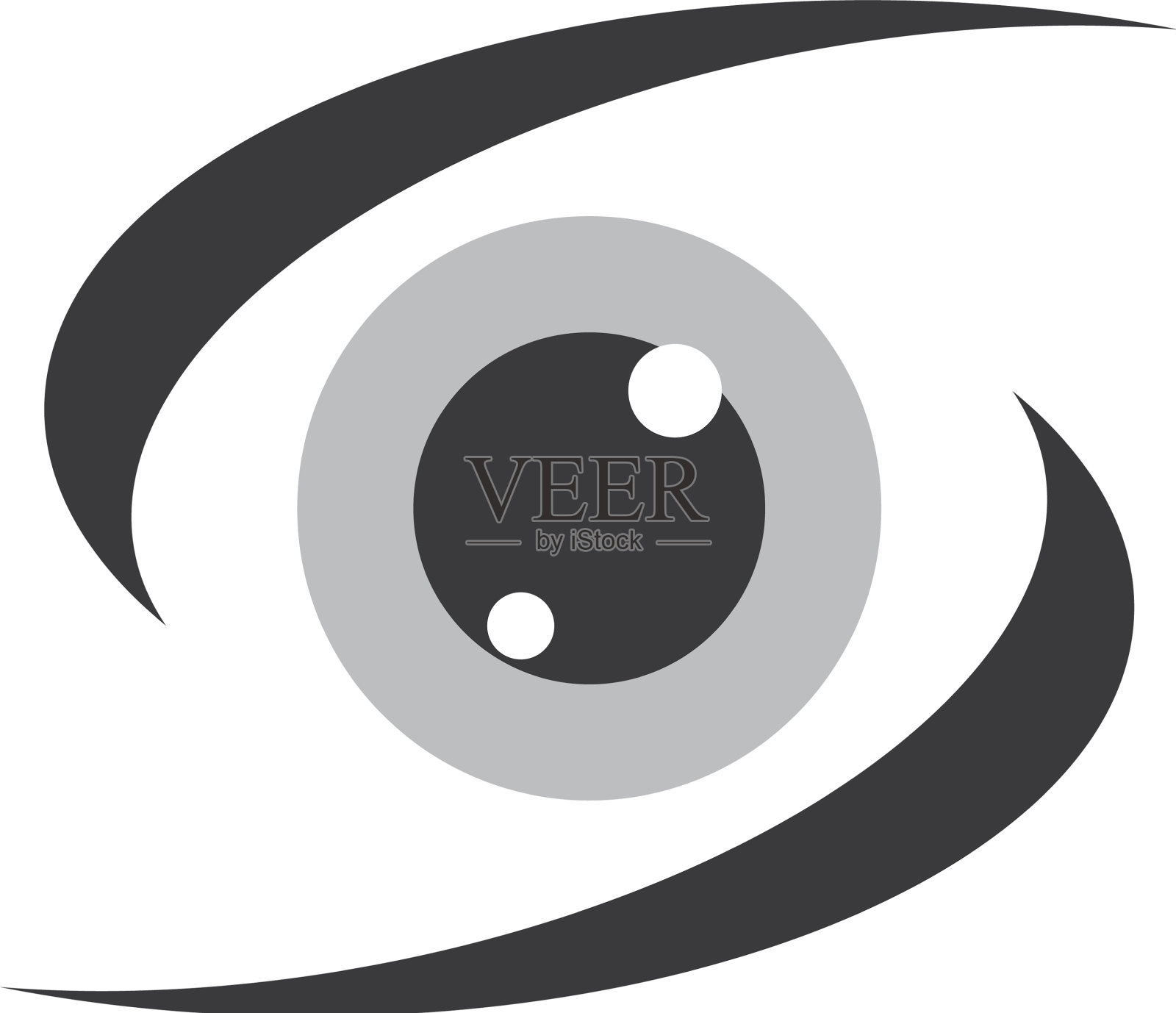 眼睛符号设计设计元素图片