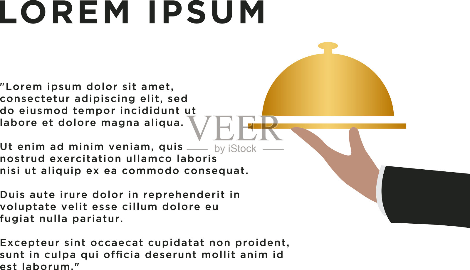 食品钟形标志设计模板设计模板素材
