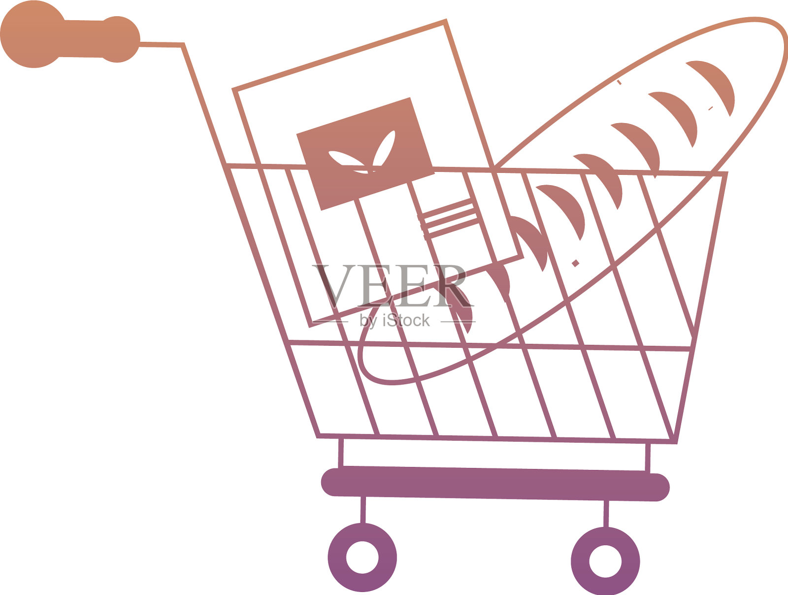 购物车图标图像设计元素图片