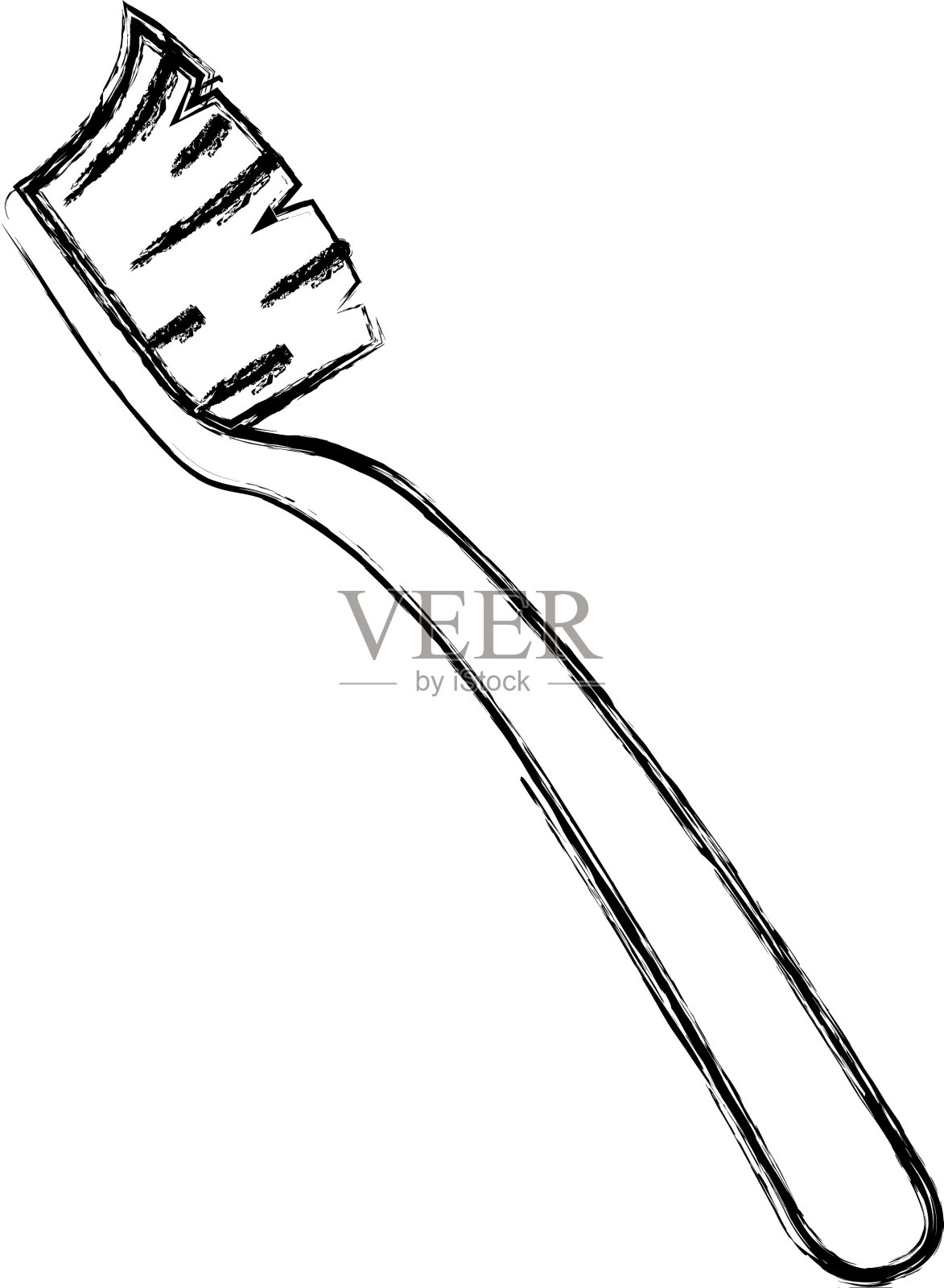 牙齿牙刷隔离图标设计元素图片