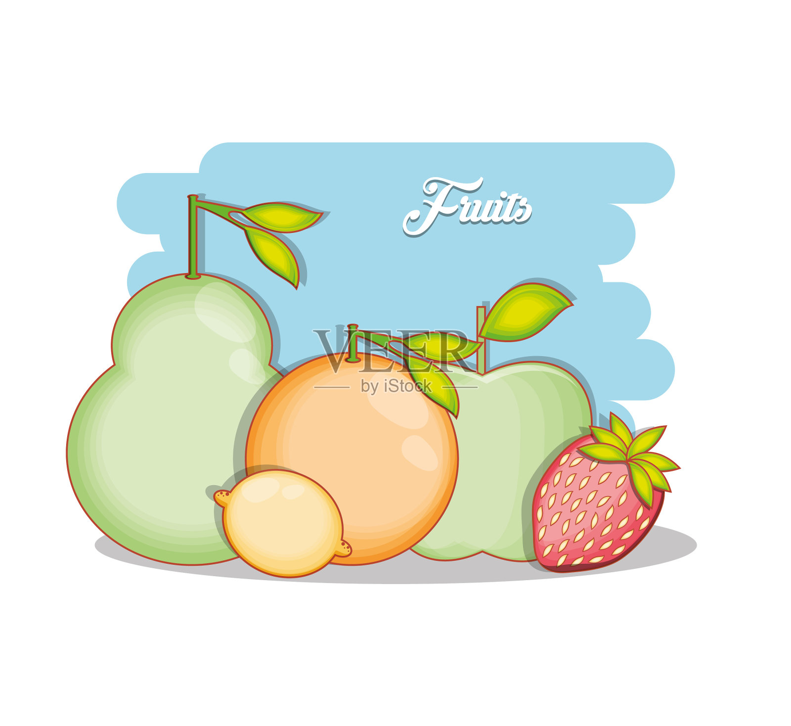 定果健康食品设计元素图片