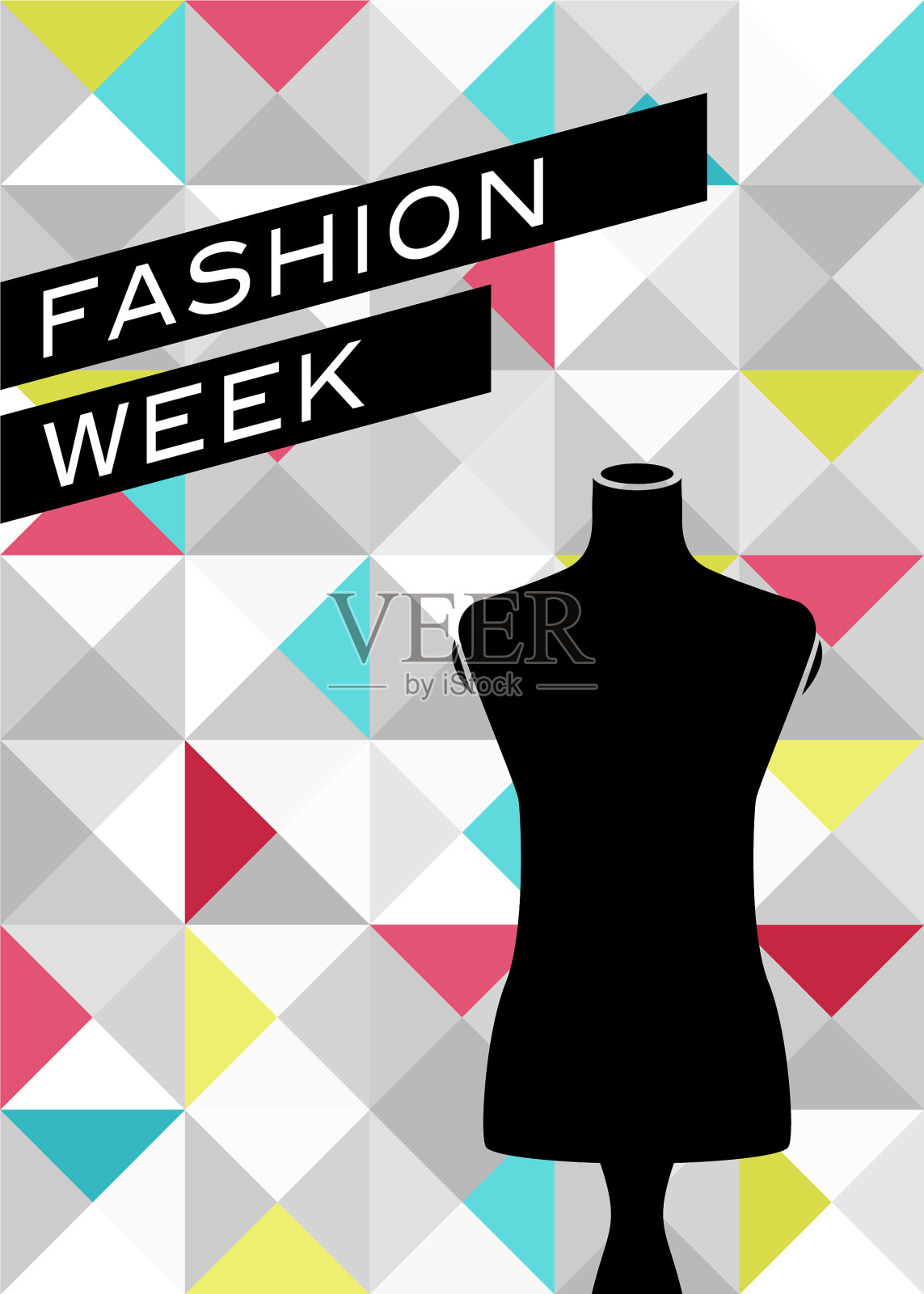 时尚海报设计模板素材