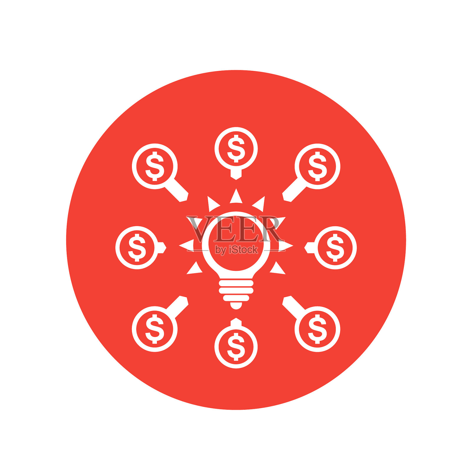 众筹图标众筹捐款符号设计元素图片